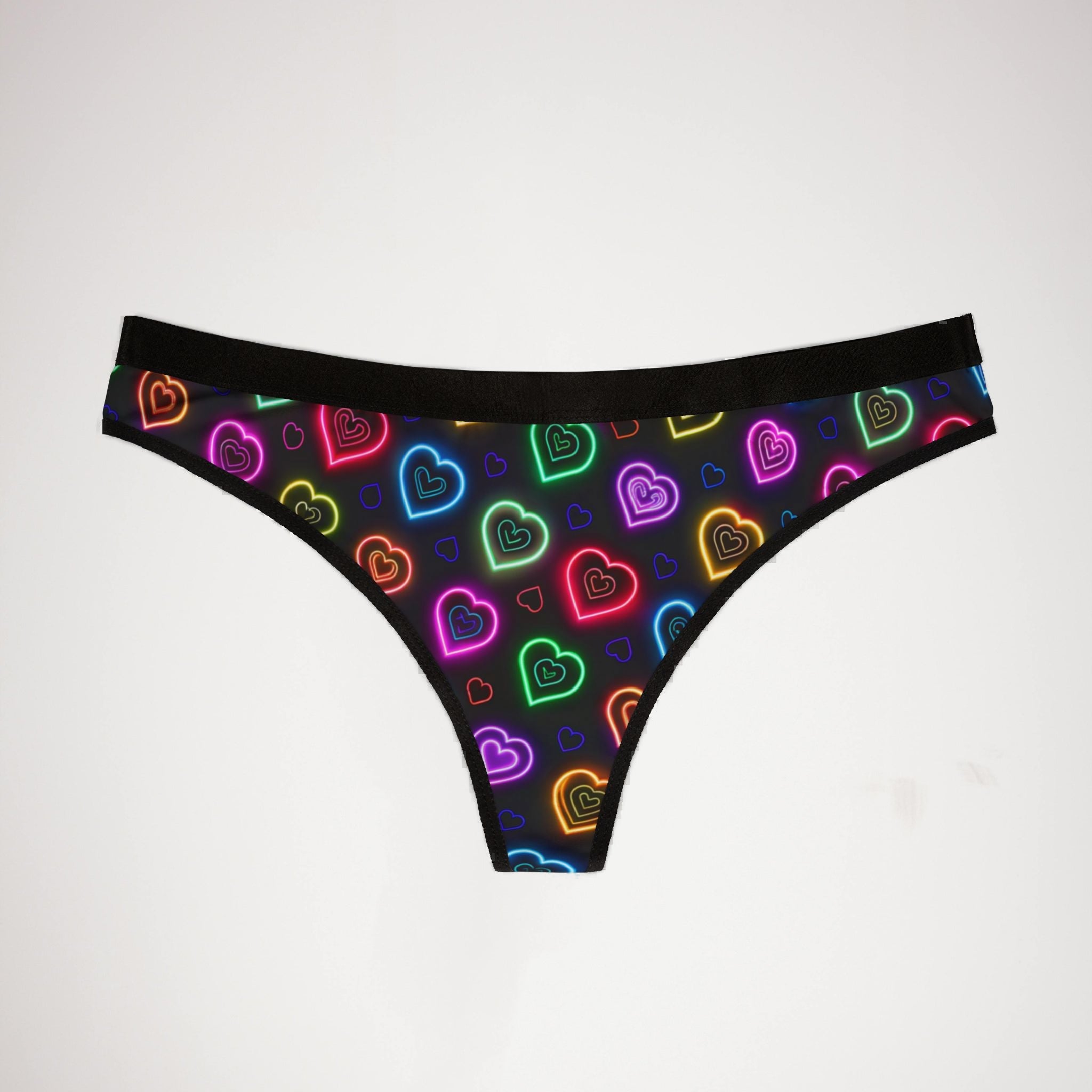 Women's thongs valentine digital extra