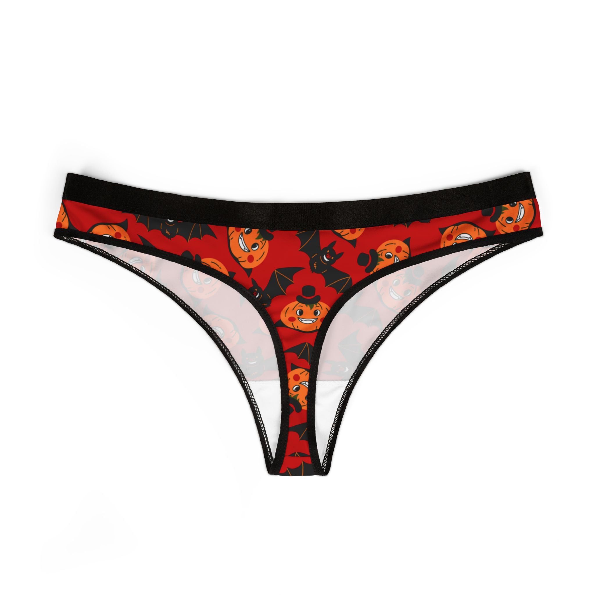 Women's thongs funny halloween
