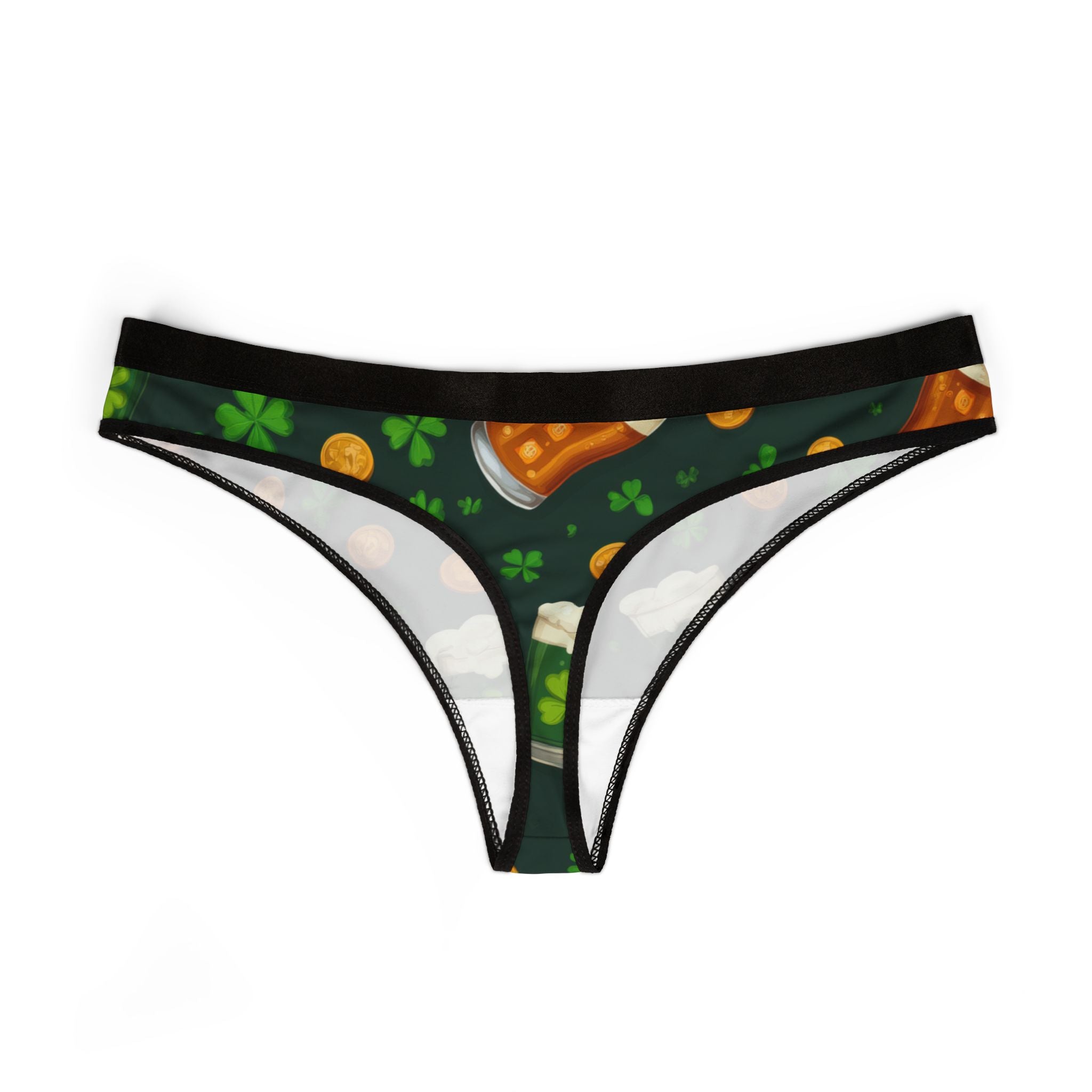 Women's thongs st patricks day three