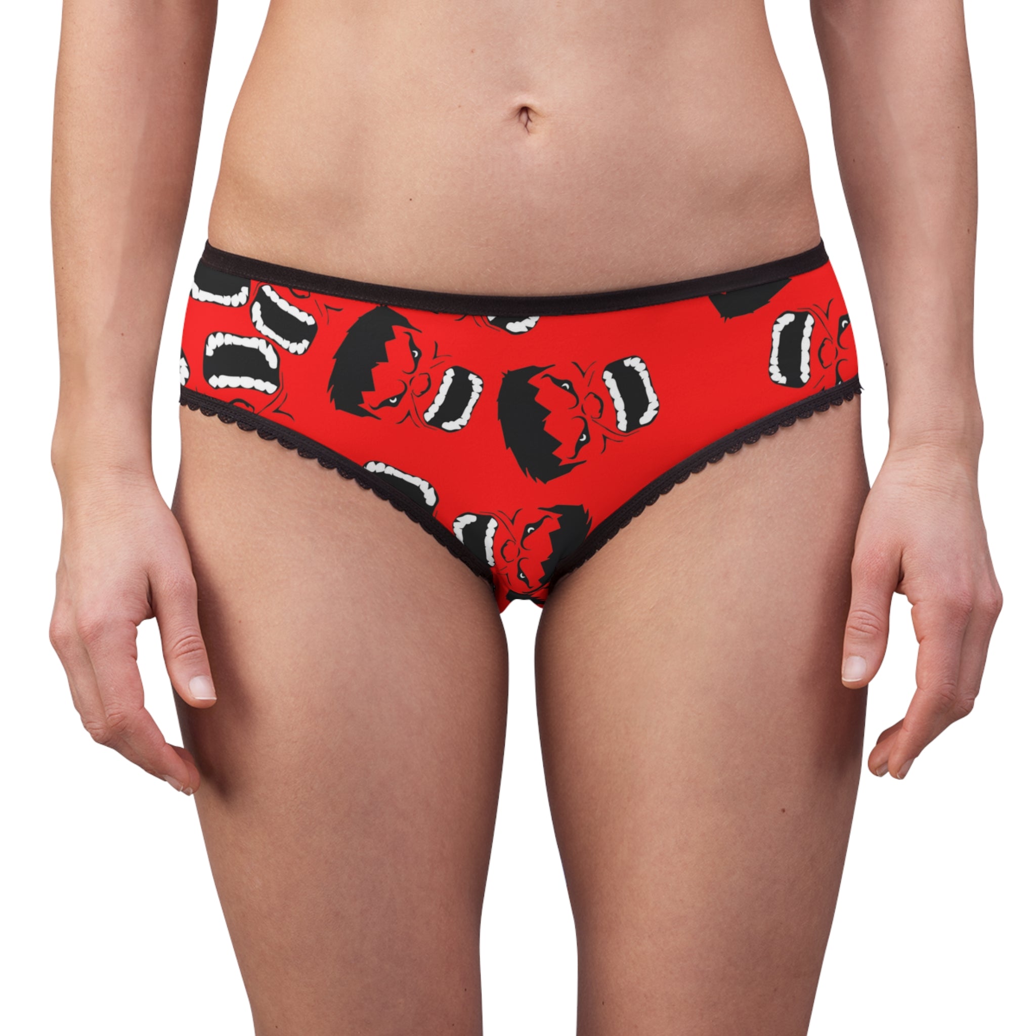 Women's briefs hulk face red