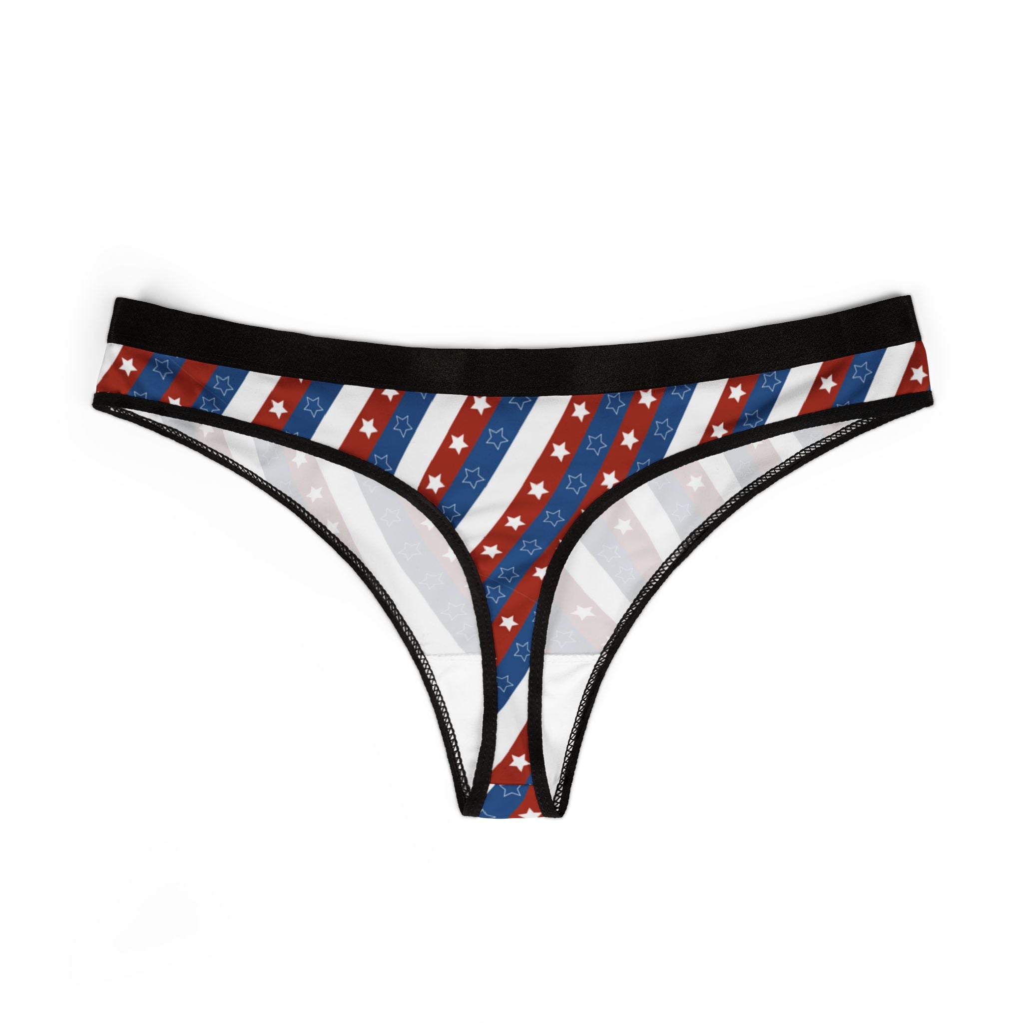 Women's thongs 4th of july usa