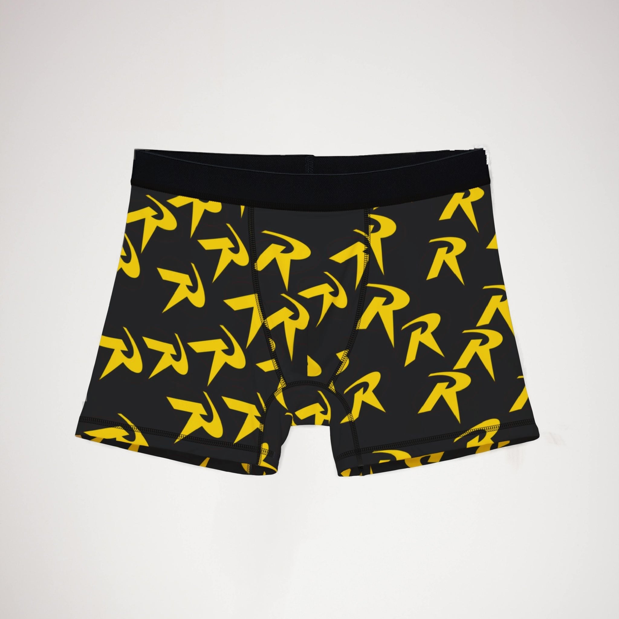 Men's boxers robin symbol black