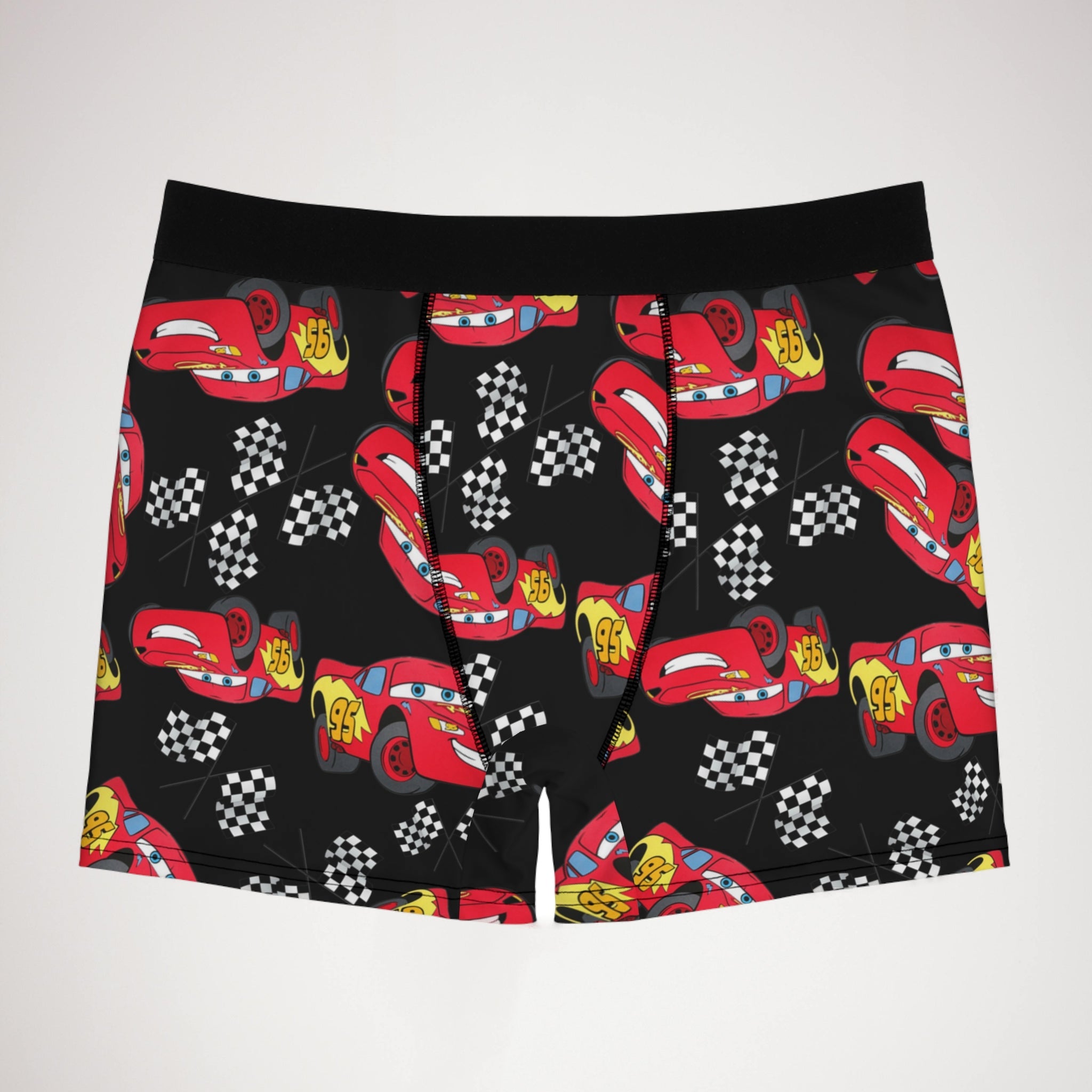 Men's boxer briefs mcqueen flag black