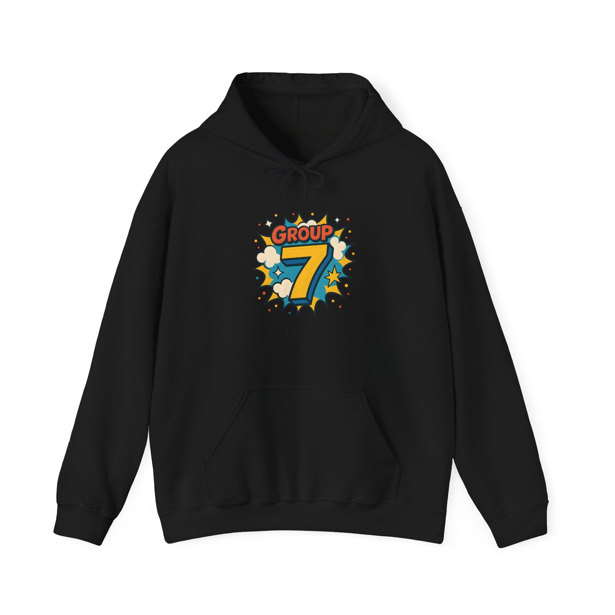 Group 7 Pop Art - Gildan Unisex Heavy Blend™ Hooded Sweatshirt