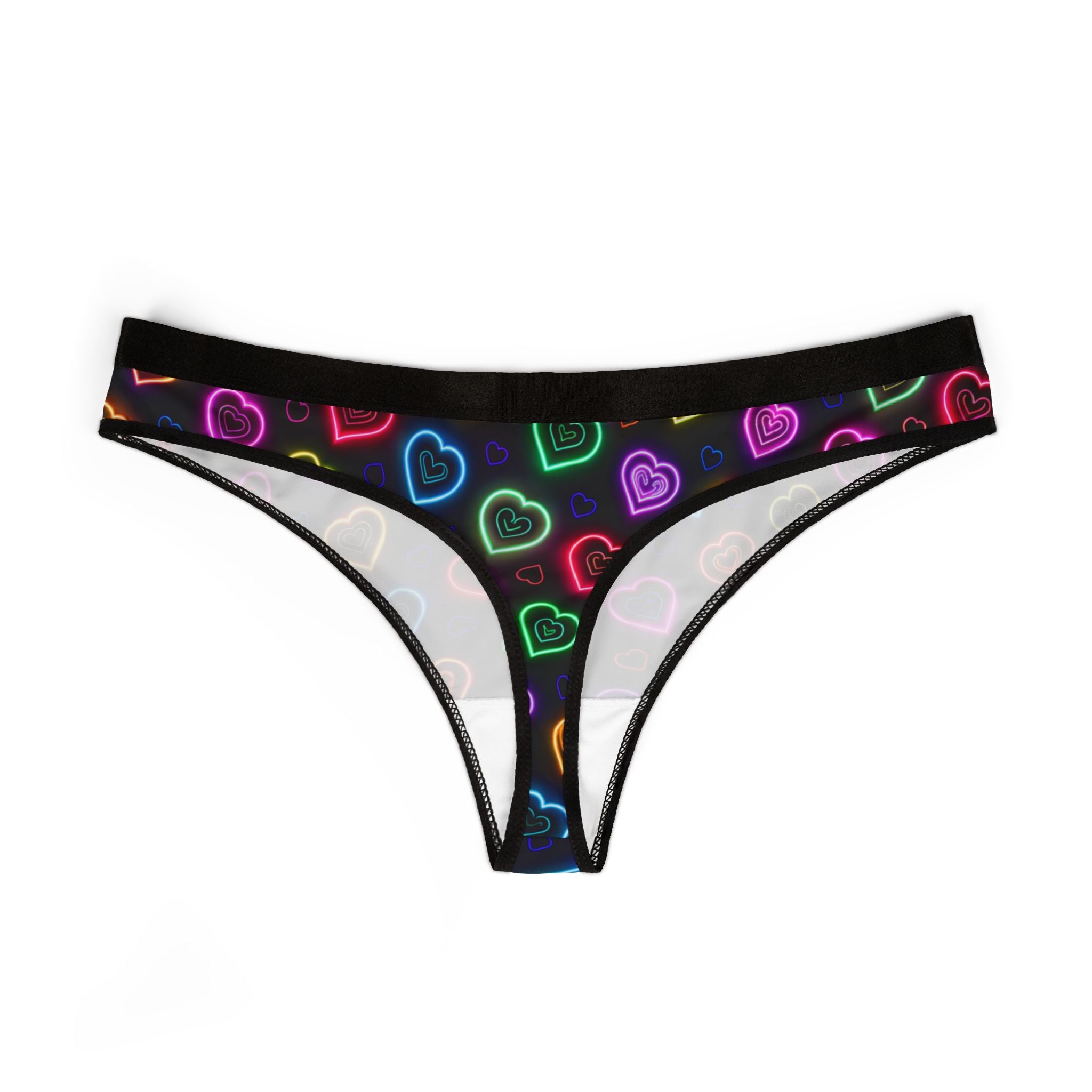 Women's thongs valentine digital extra