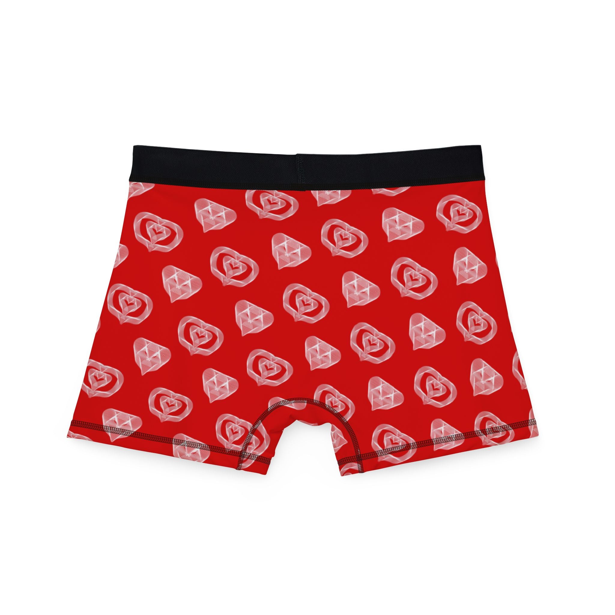 Men's boxers love hearts