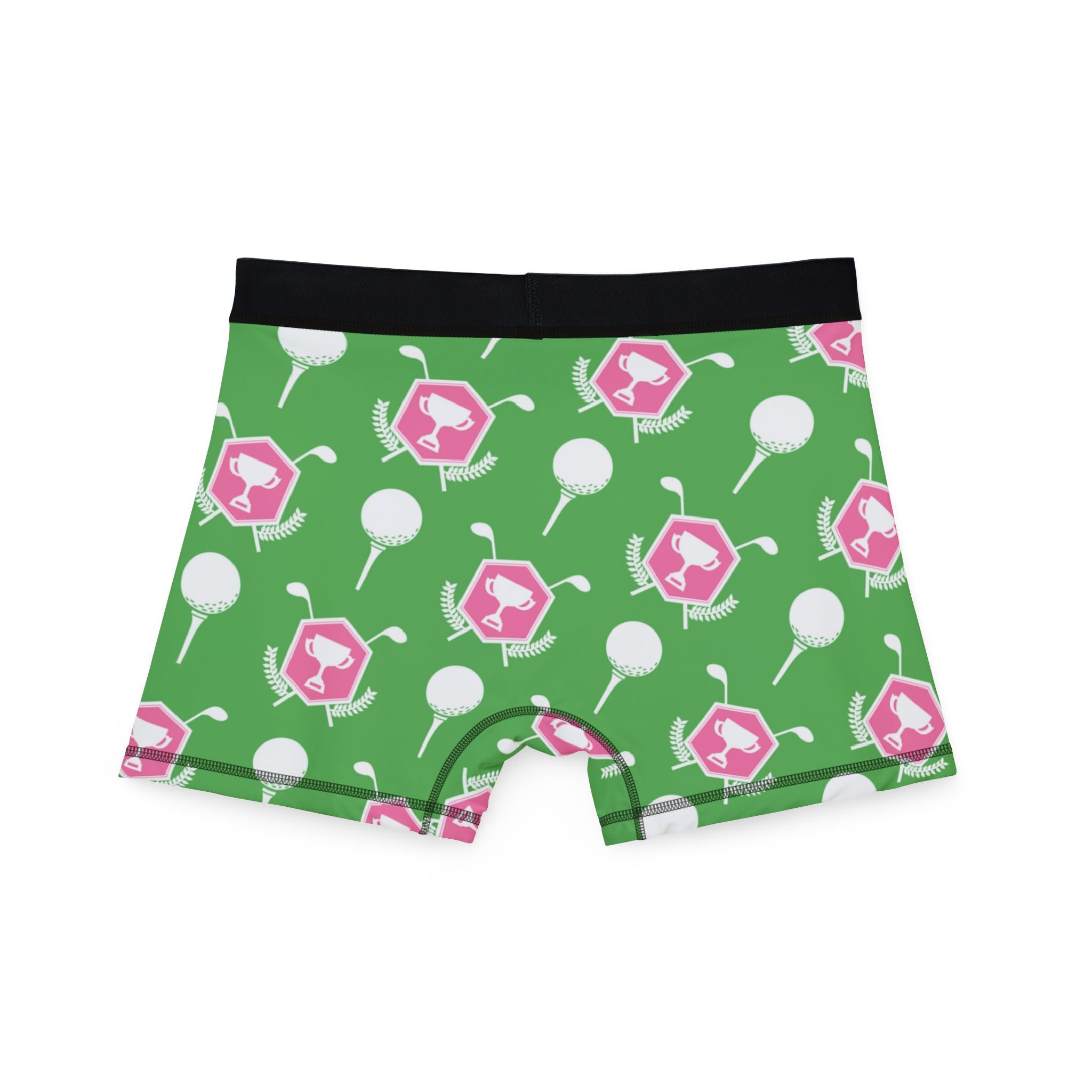 Men's boxers pink golf