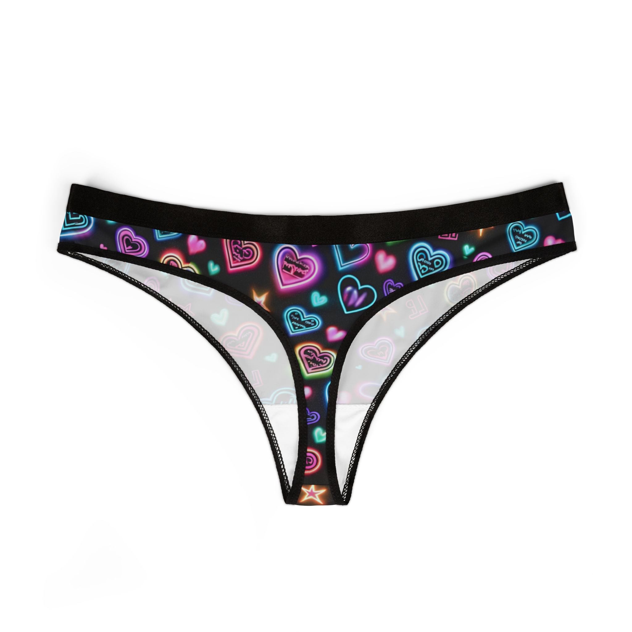 Women's thongs valentine digital extra