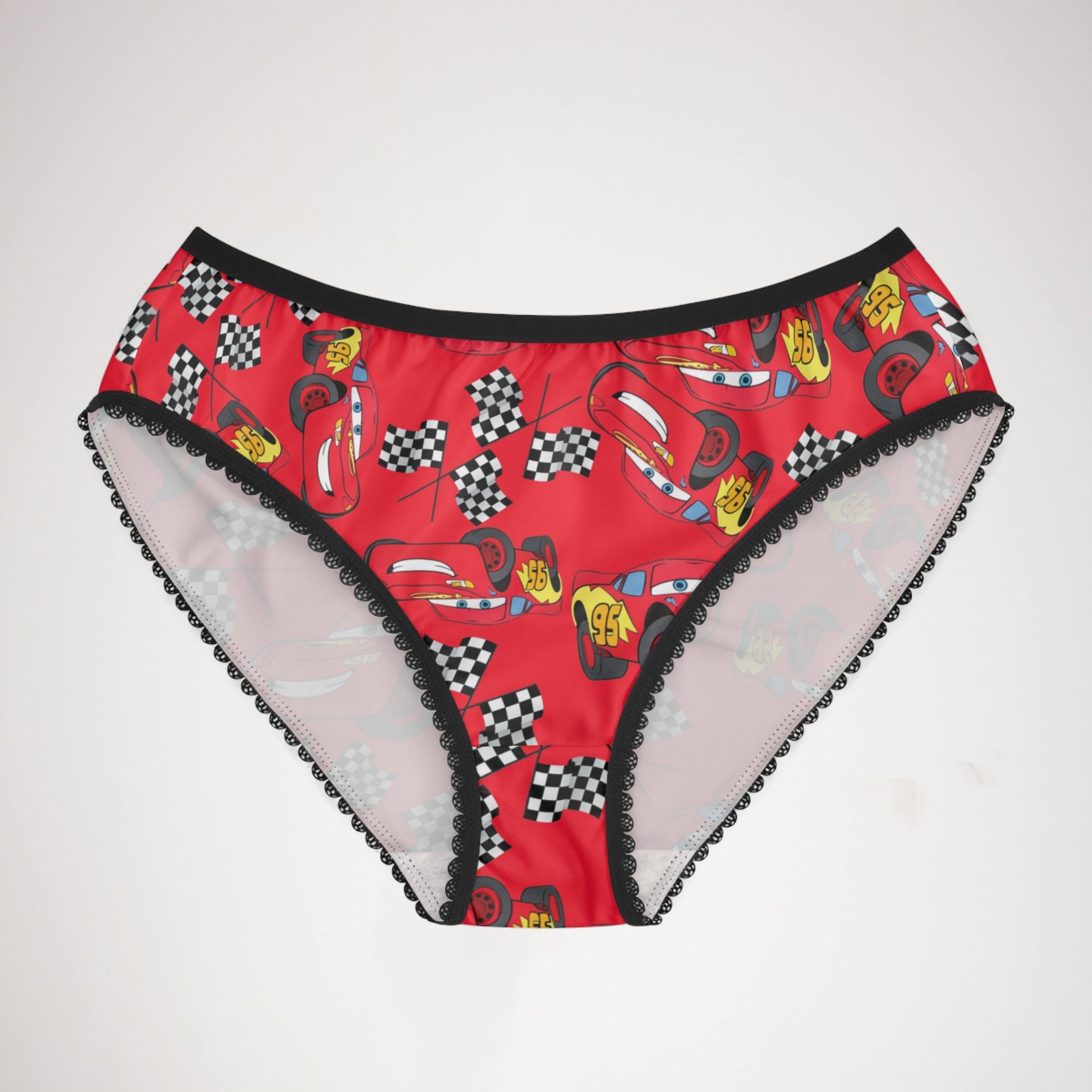 Women's briefs mcqueen flag red