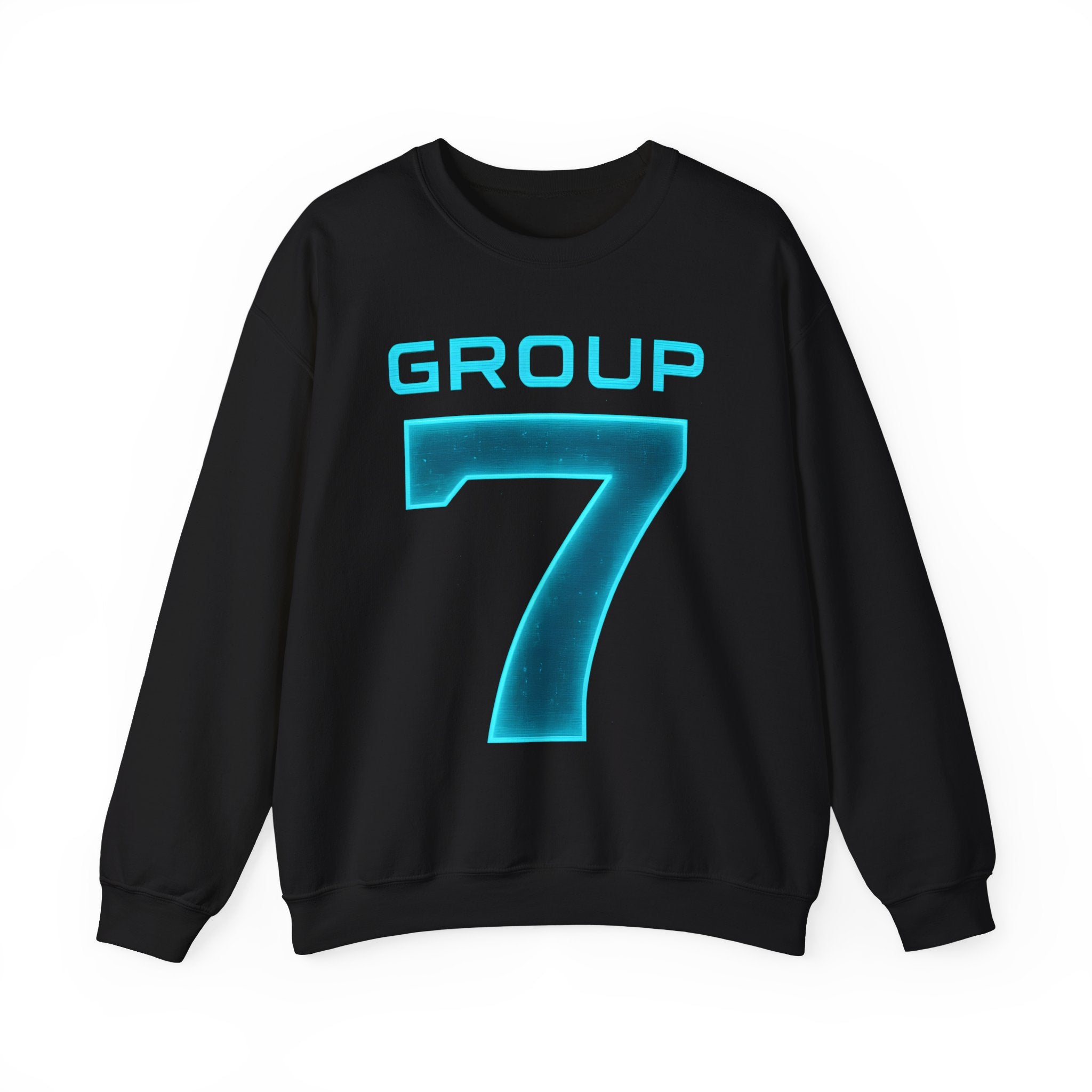Group 7 Futuristic Cyberpunk - Gildan Unisex Heavy Blend™ Crewneck Sweatshirt
