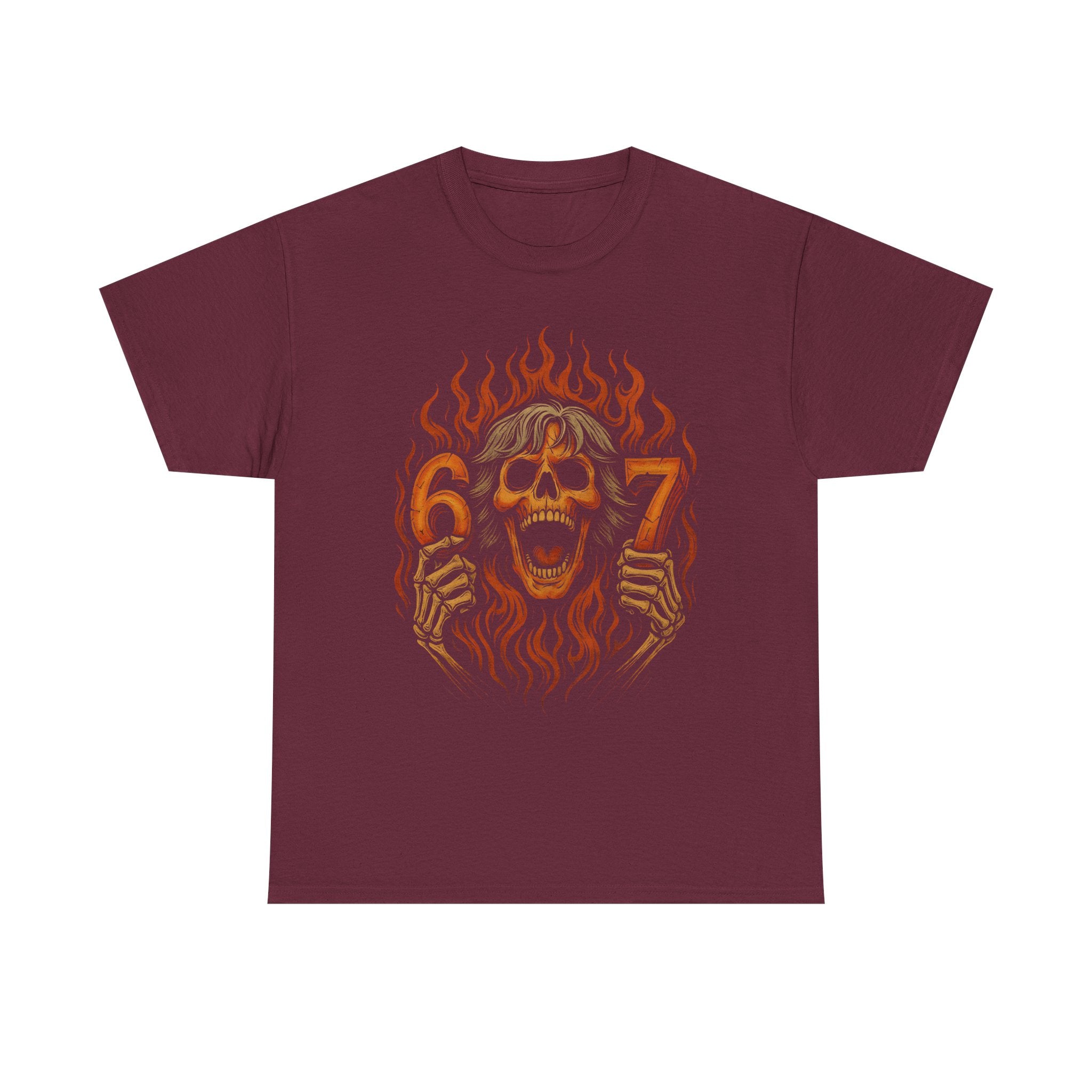 67 Six Seven Kid Funny Meme Halloween T-Shirt