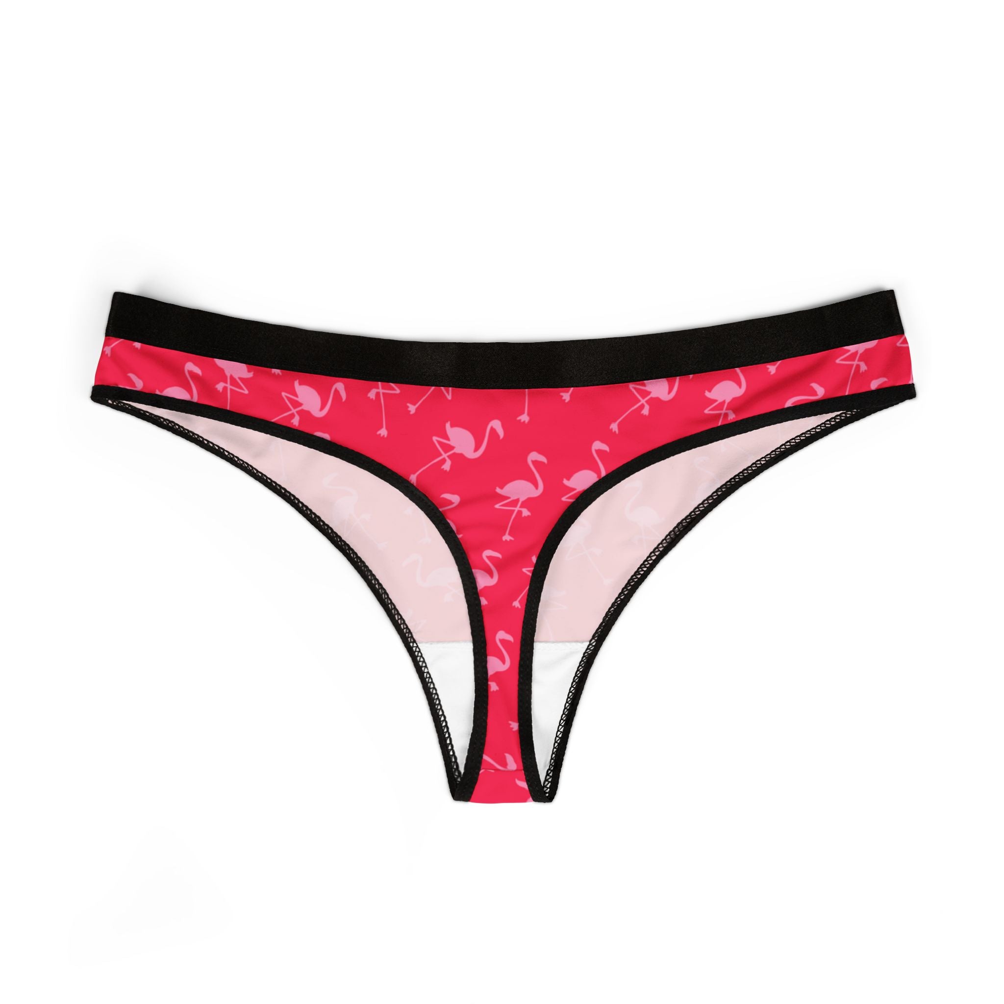 Women's thongs tropical island garden