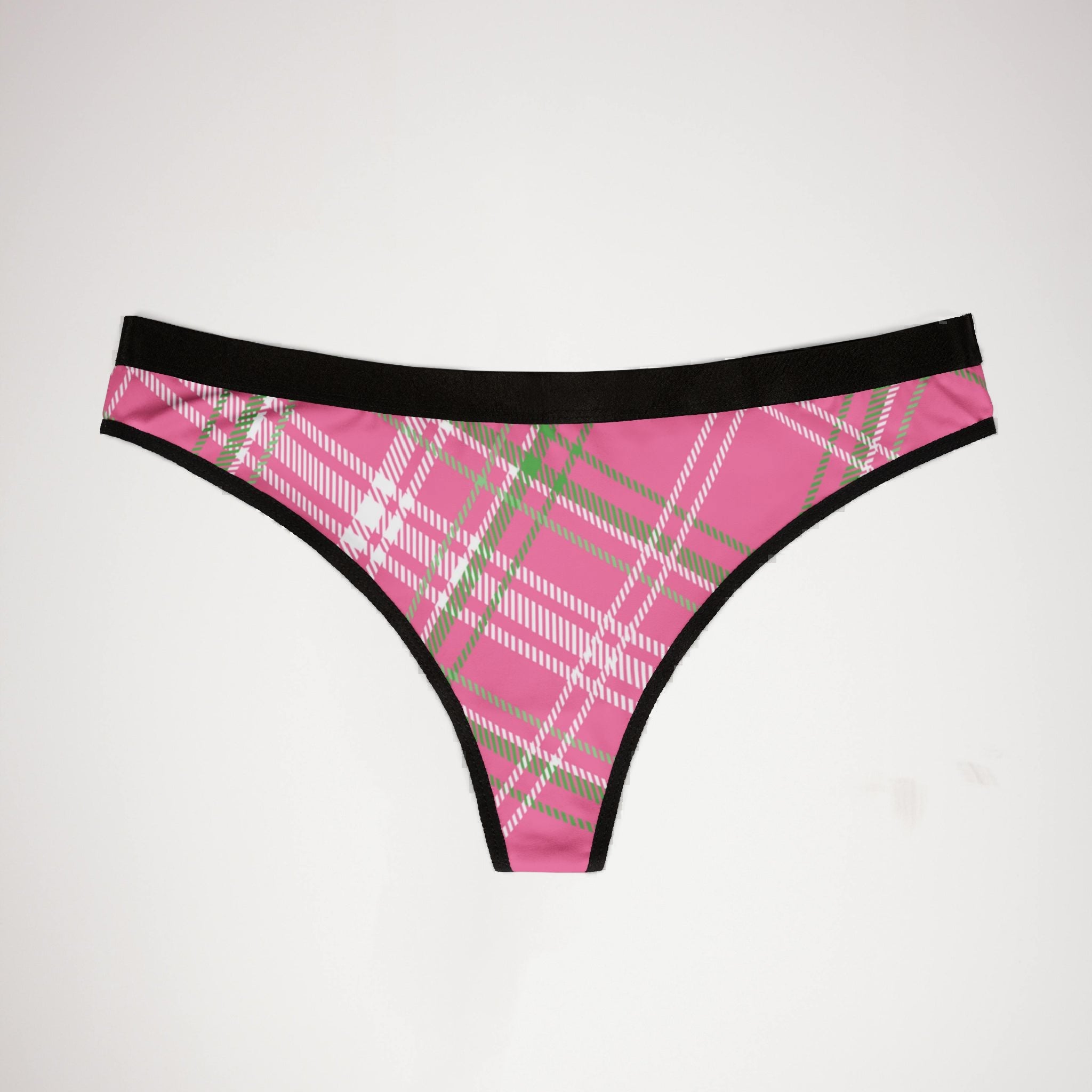 Women's thongs pink golf