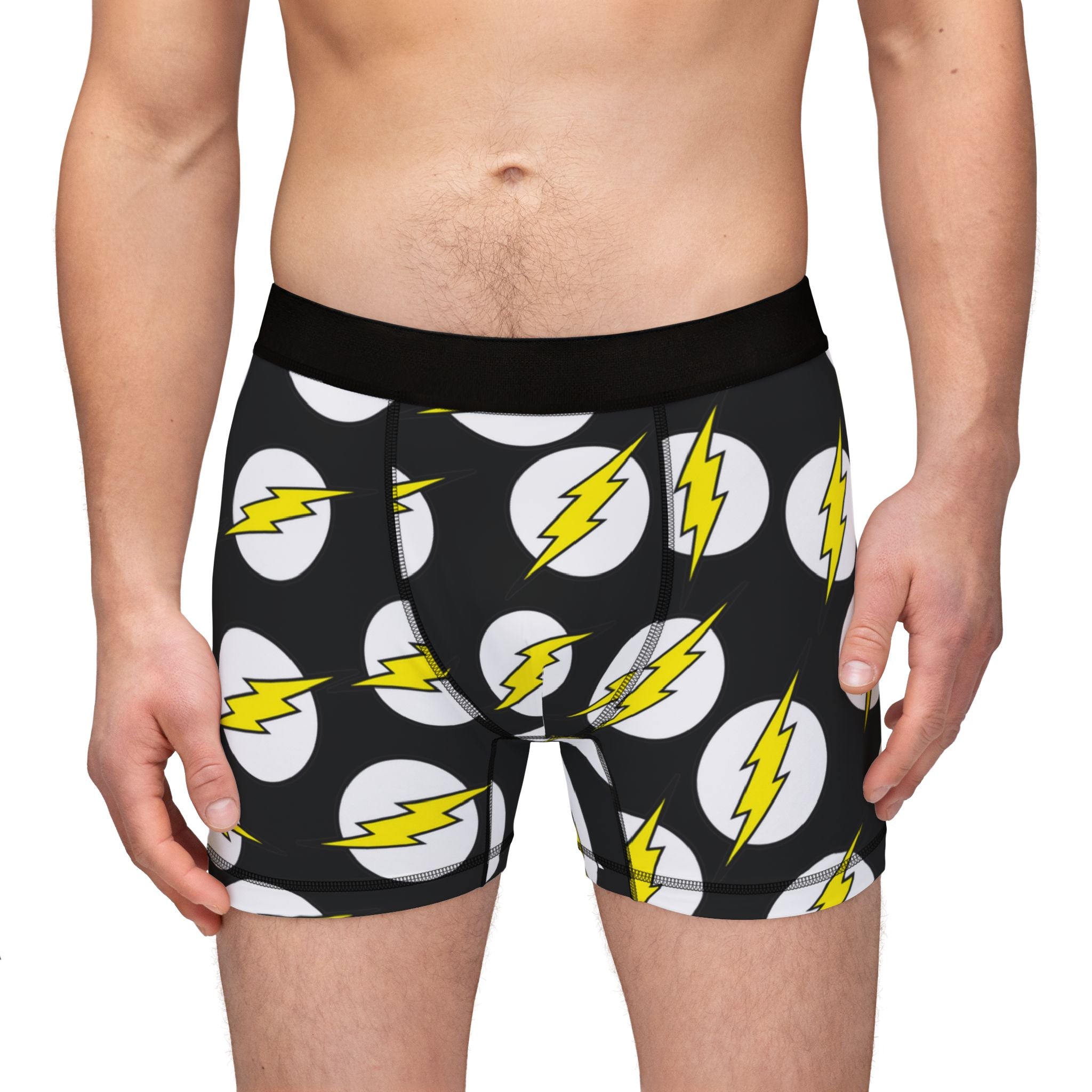 Men's boxers shazam flash black