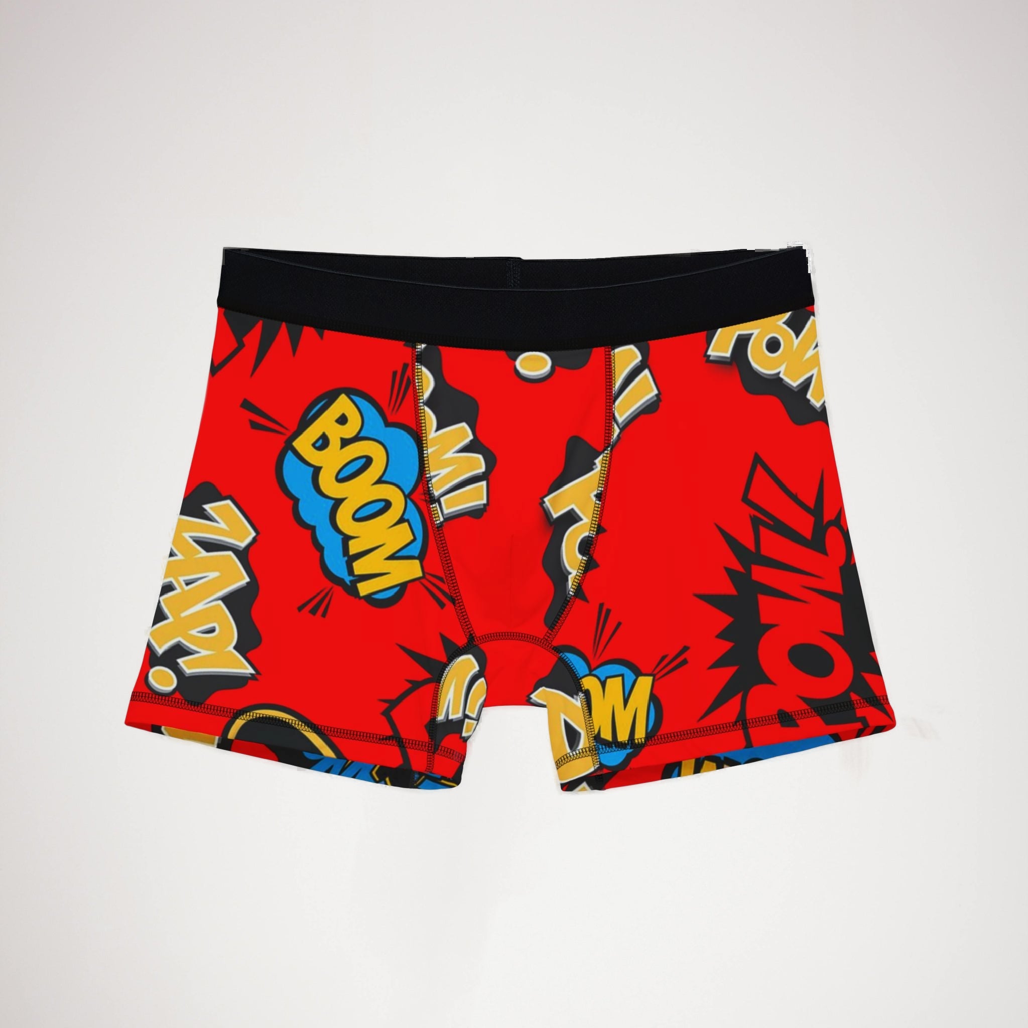 Men's boxers batman sounds red