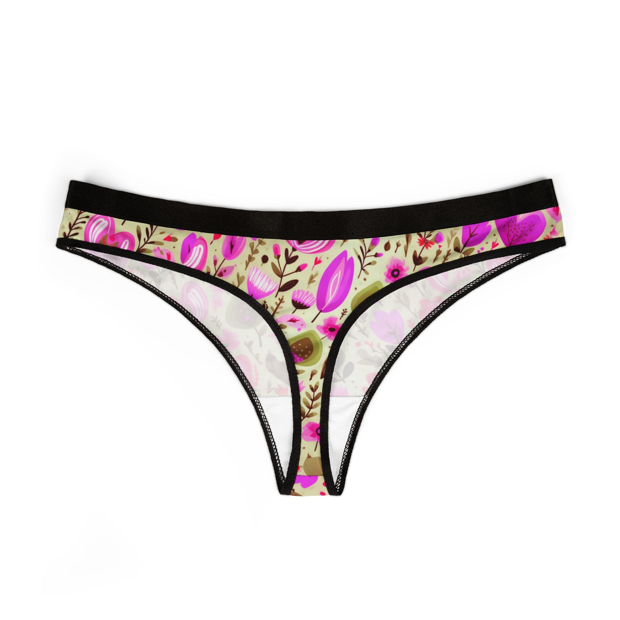 Women's thongs pastel love