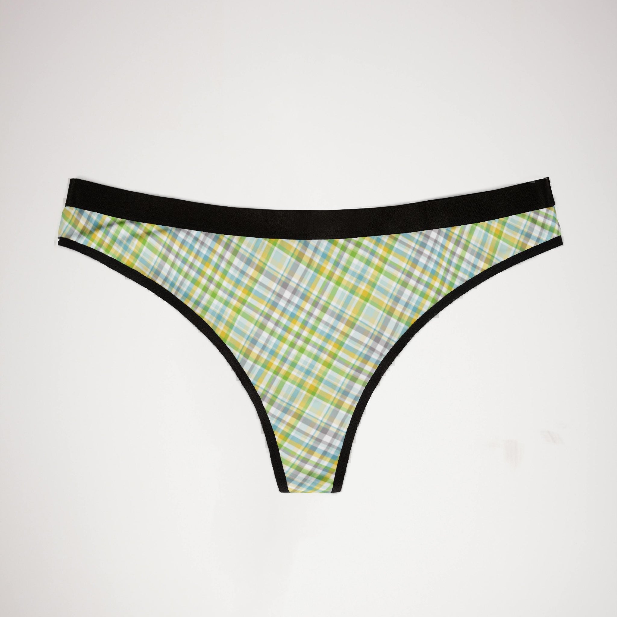 Women's thongs lemon fruit