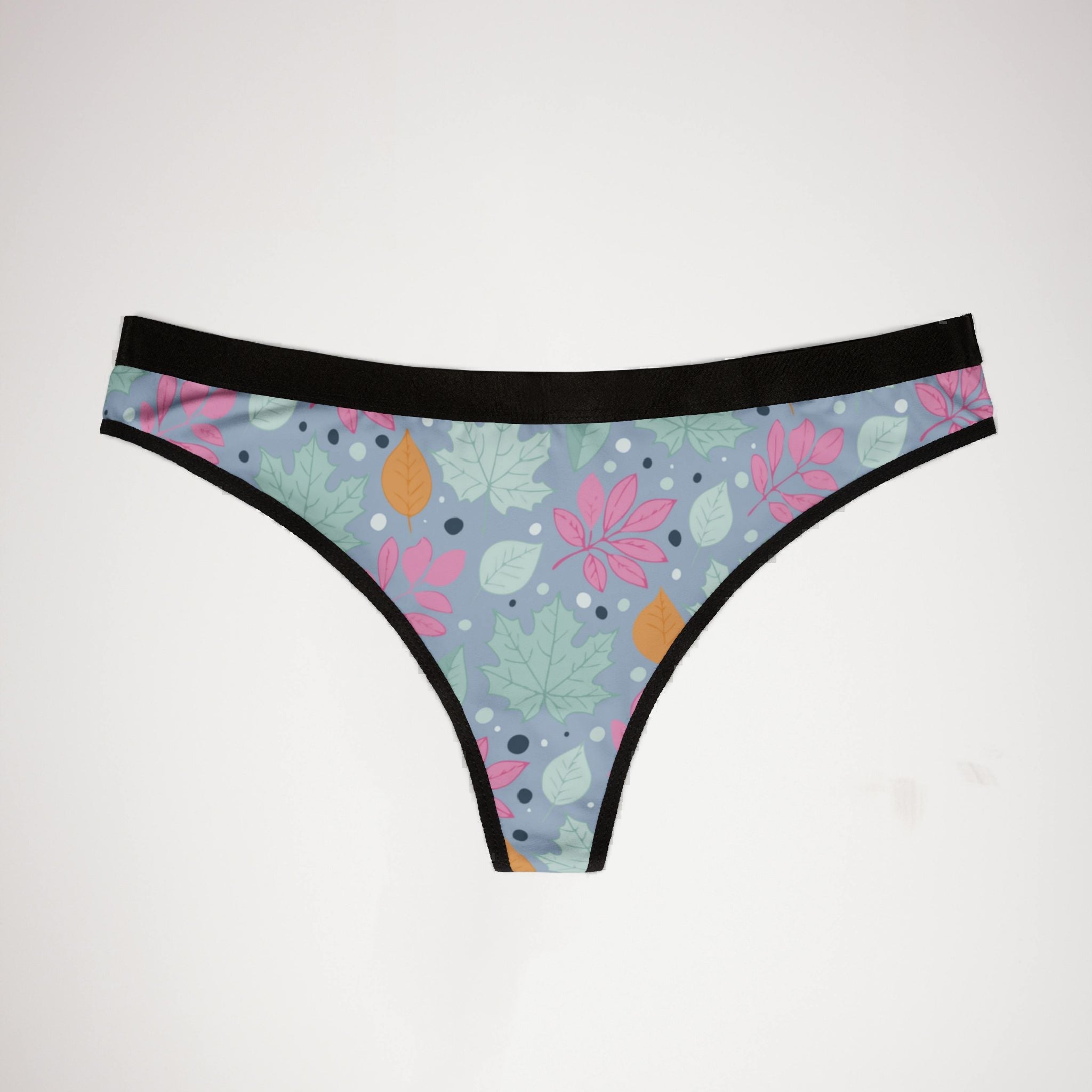 Women's thongs pink halloween