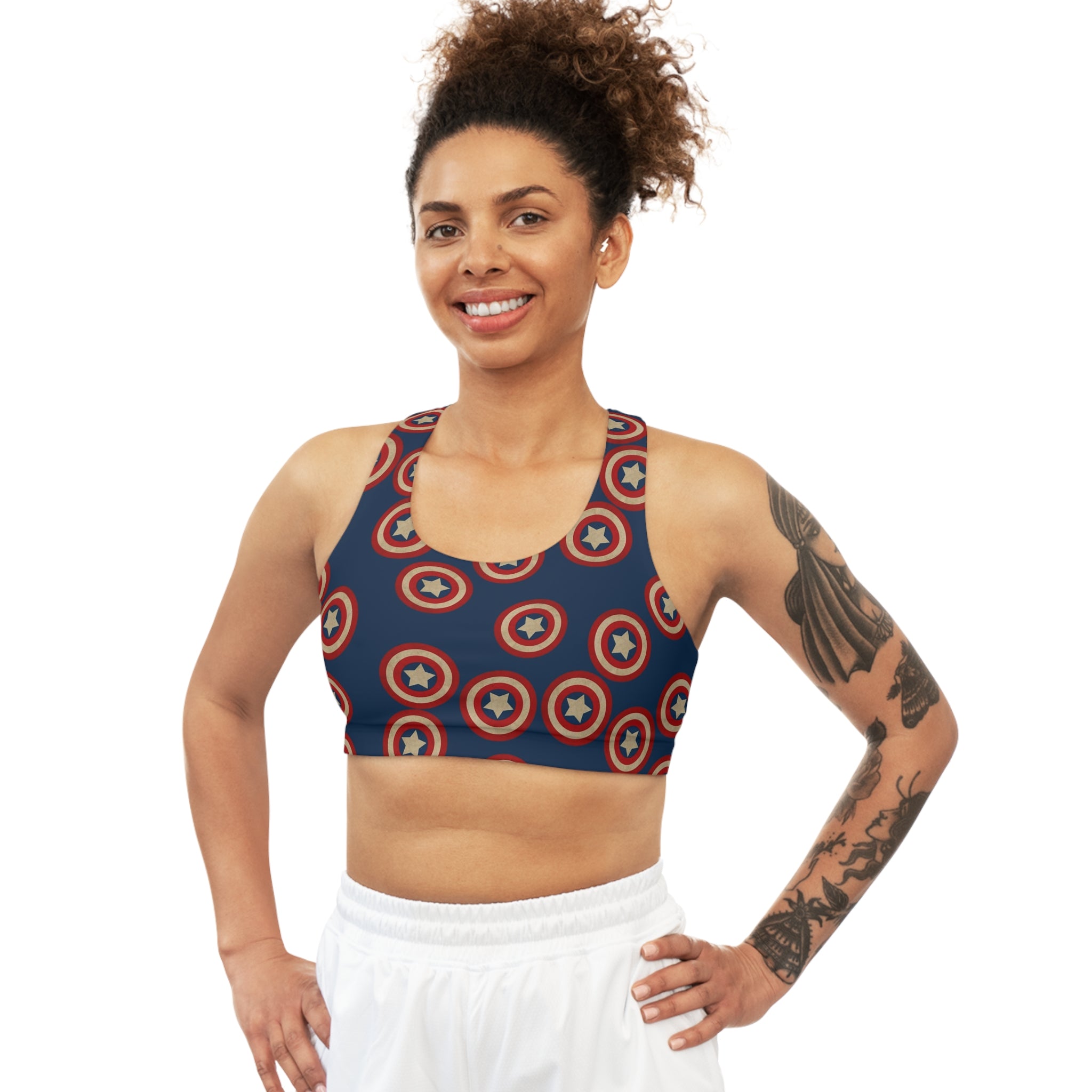 Sports bra captain  blue