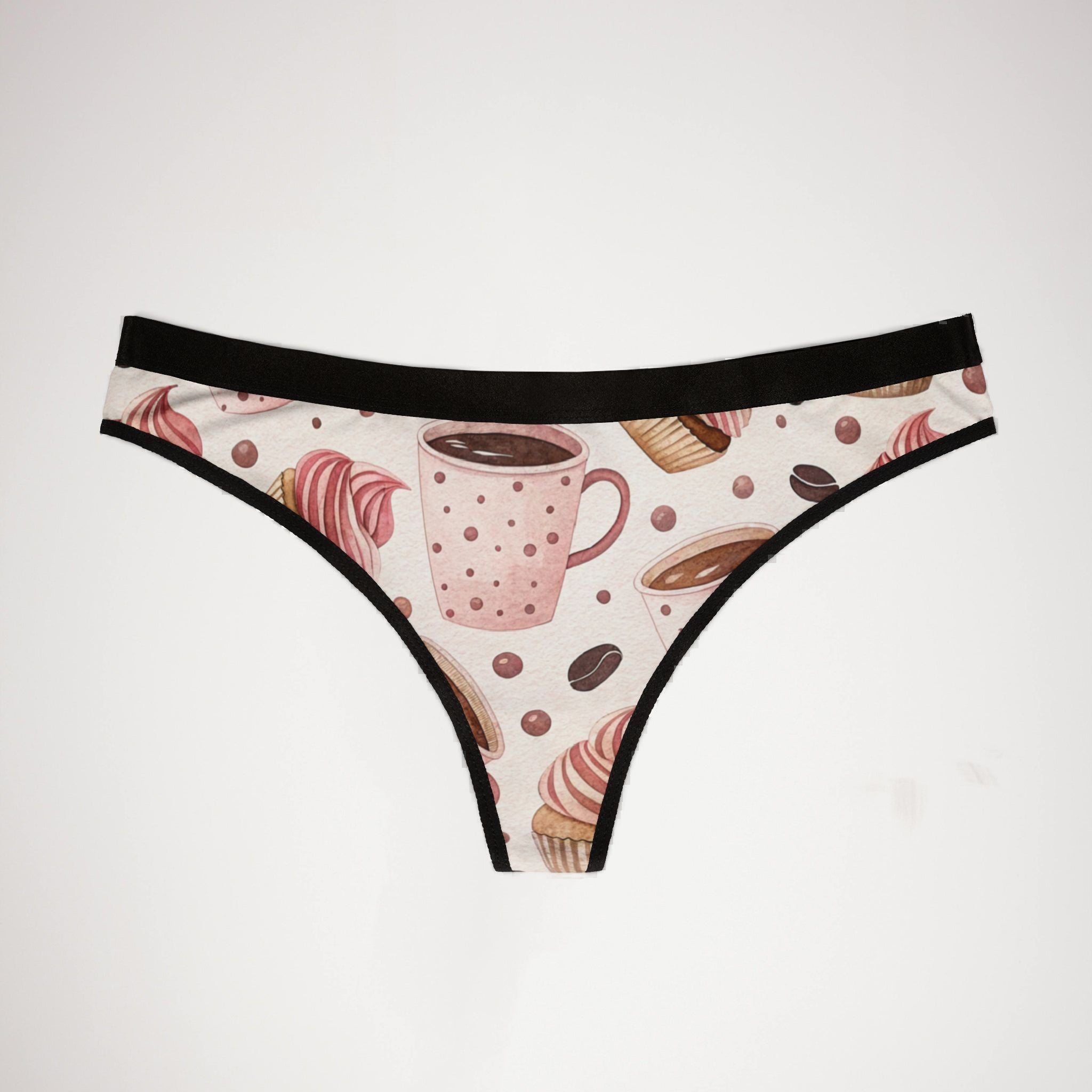 Women's thongs coffee