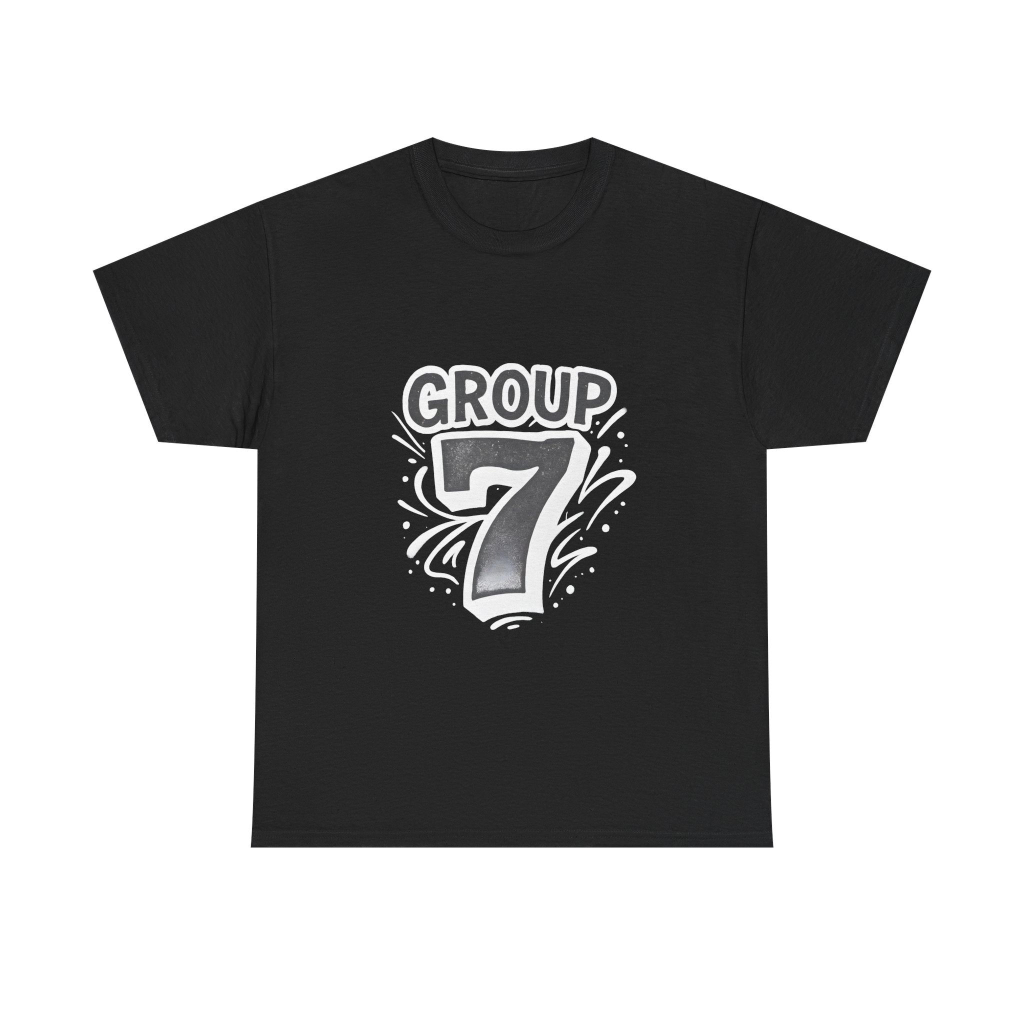 Group 7 Gaffiti Grey - Gildan Unisex Heavy Cotton Tee