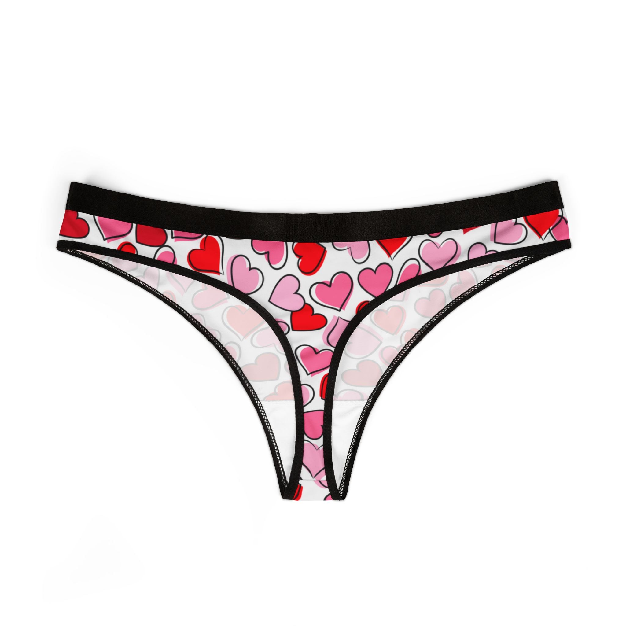 Women's thongs romantic valentine