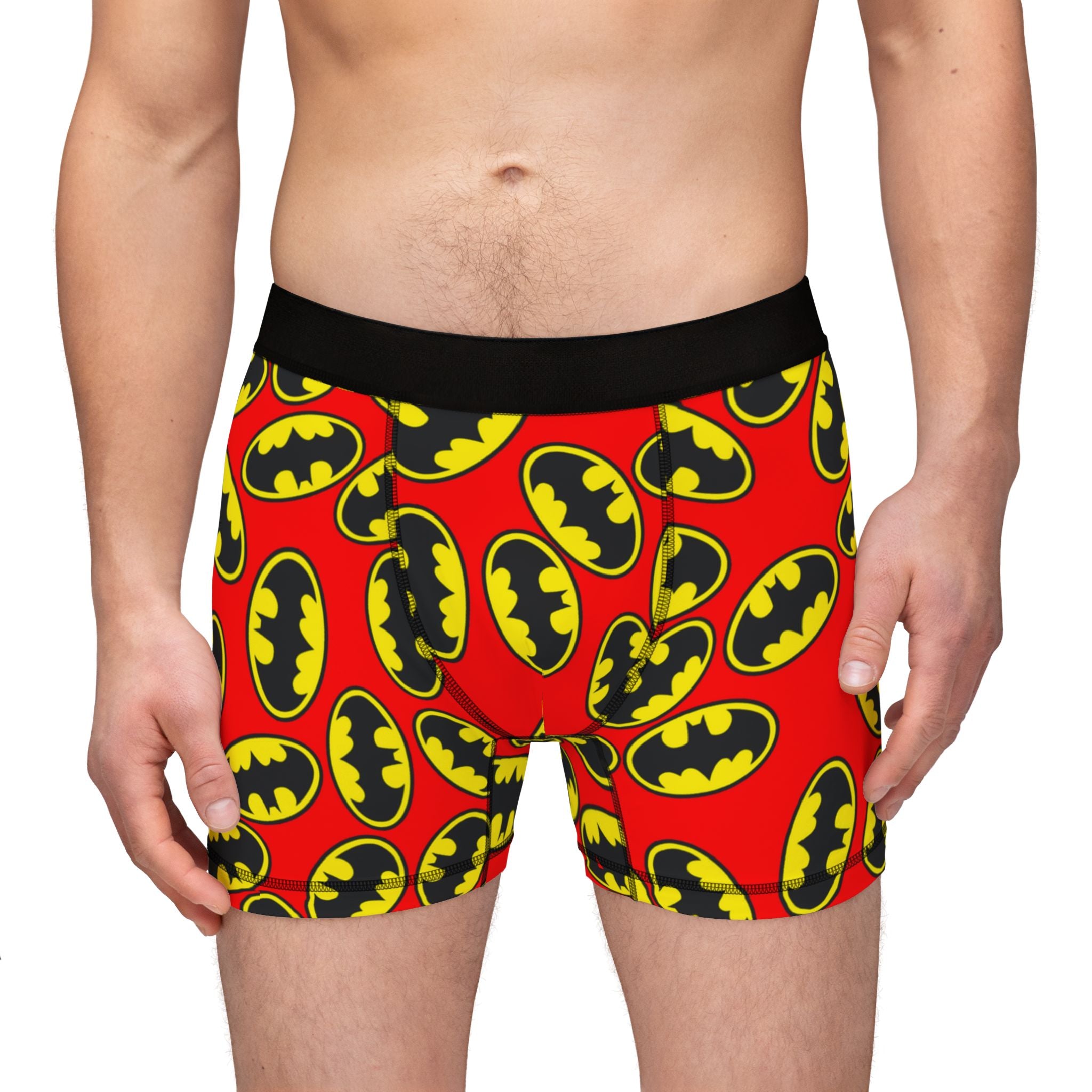 Men's boxers batman red