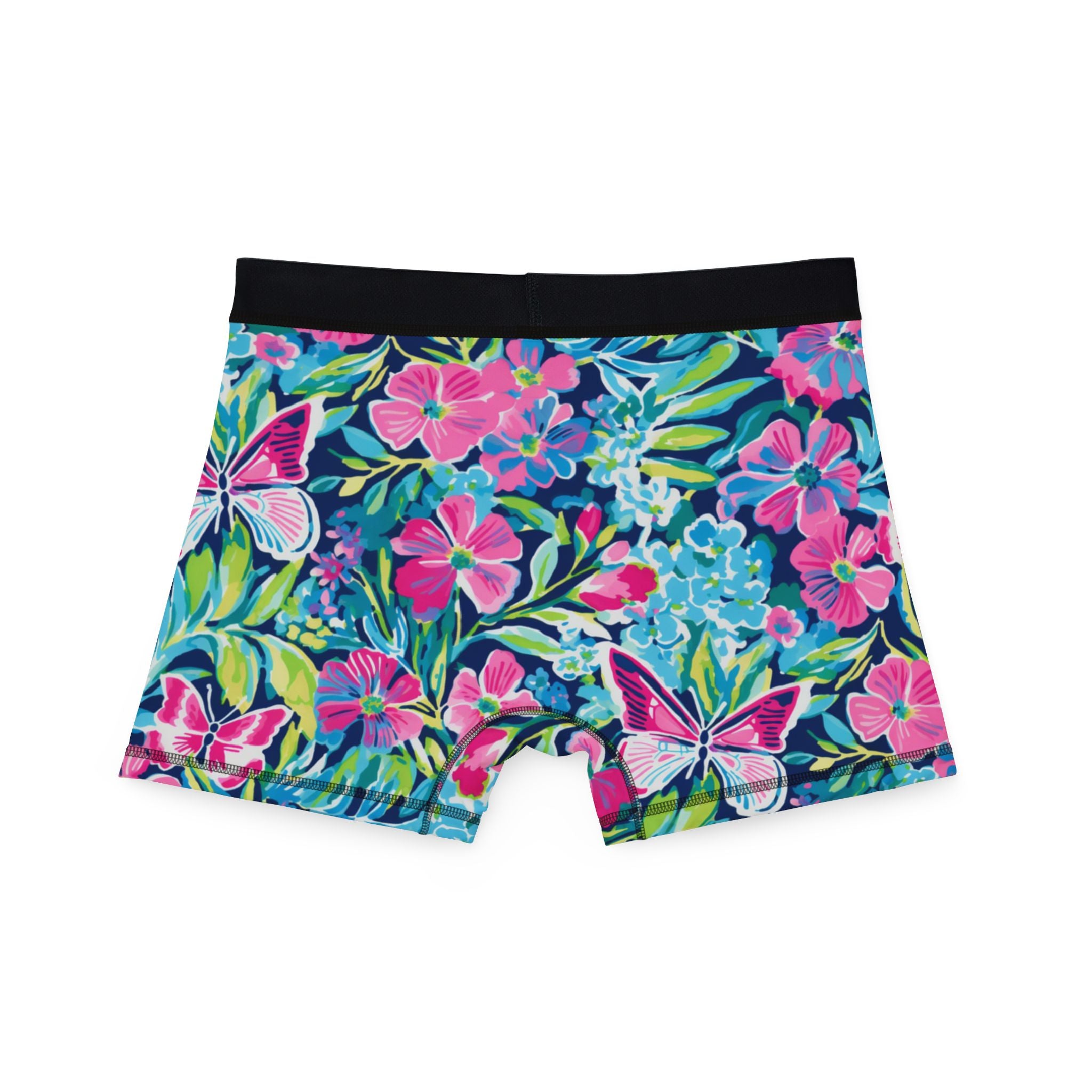 Men's boxers preppy butterflies