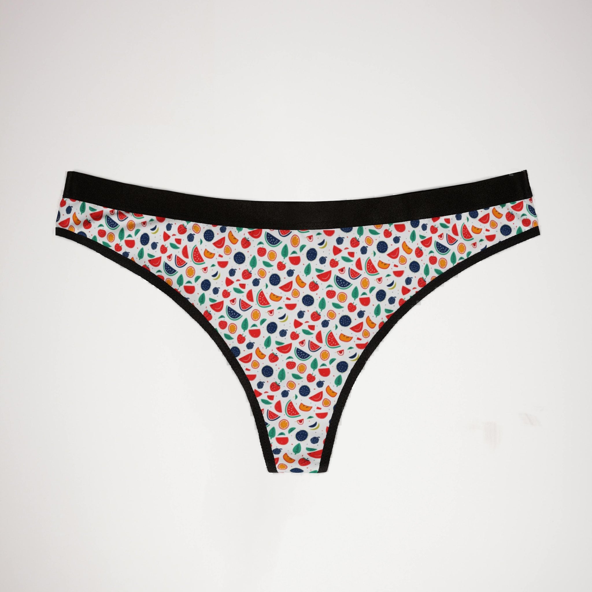Women's thongs mix fruit minimal