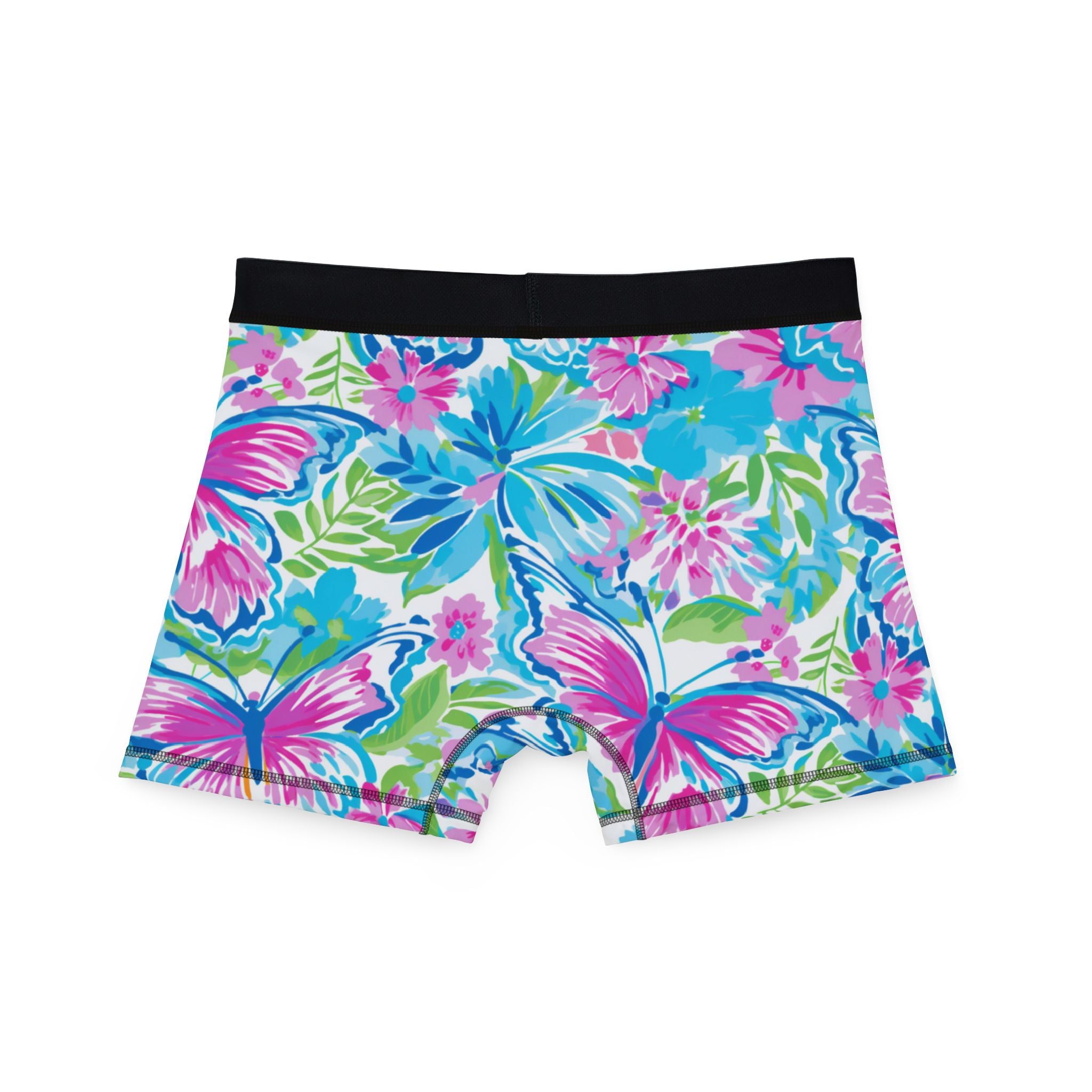Men's boxers preppy butterflies