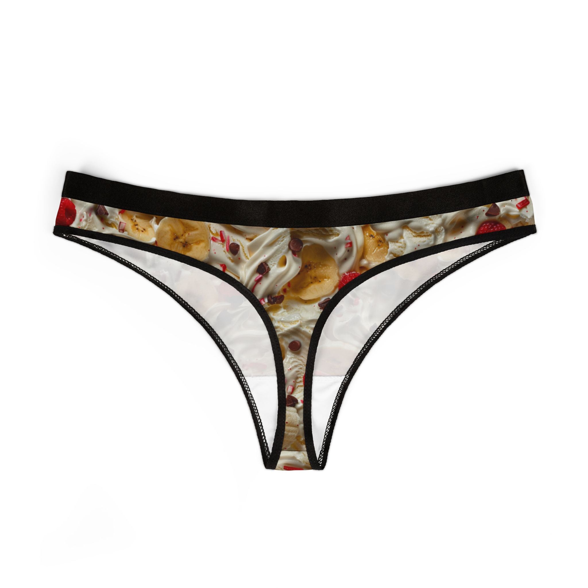 Women's thongs junk food extra