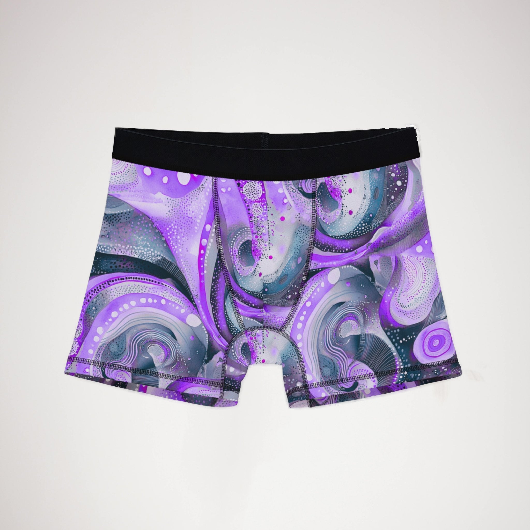 Men's boxers watercolor abstract