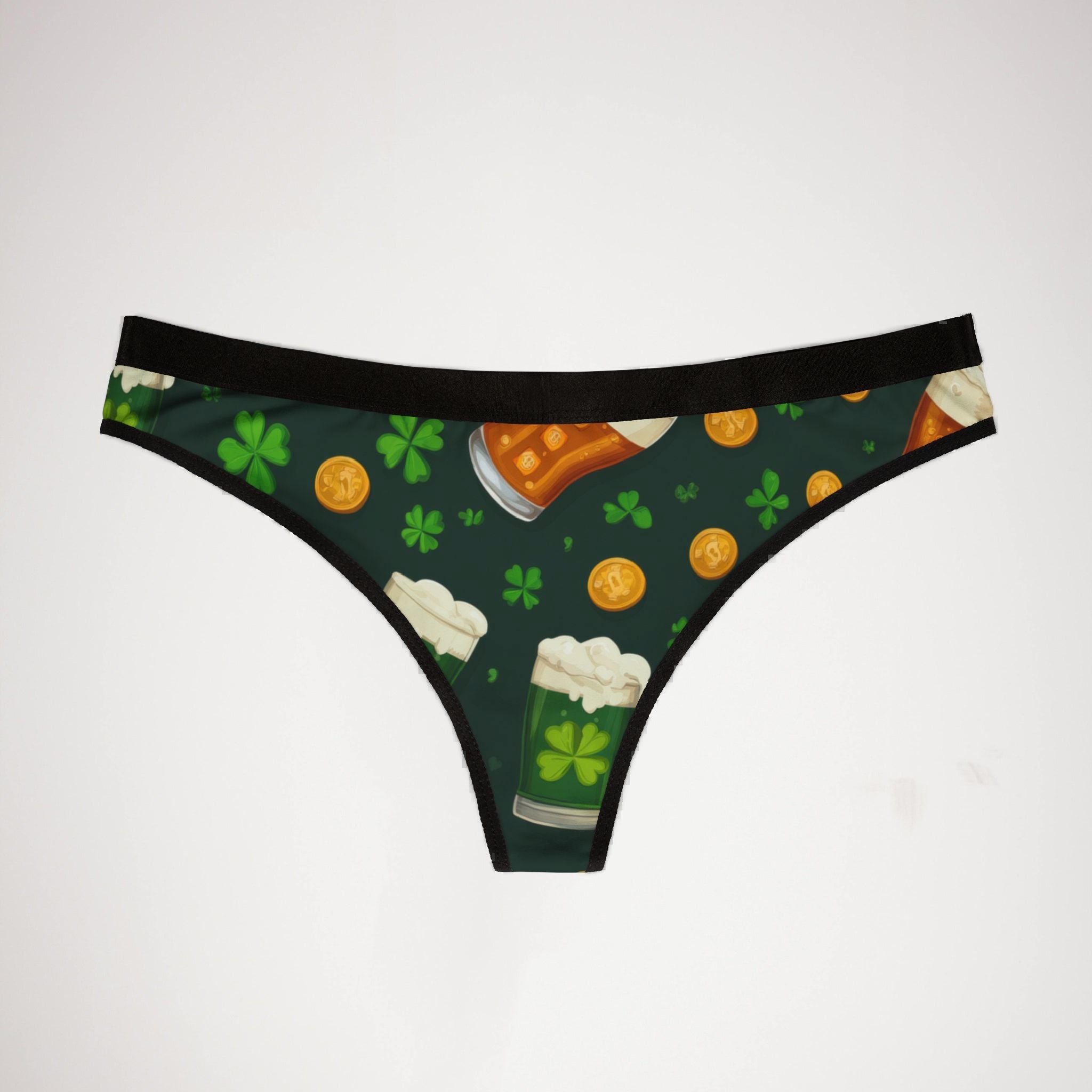 Women's thongs st patricks day three