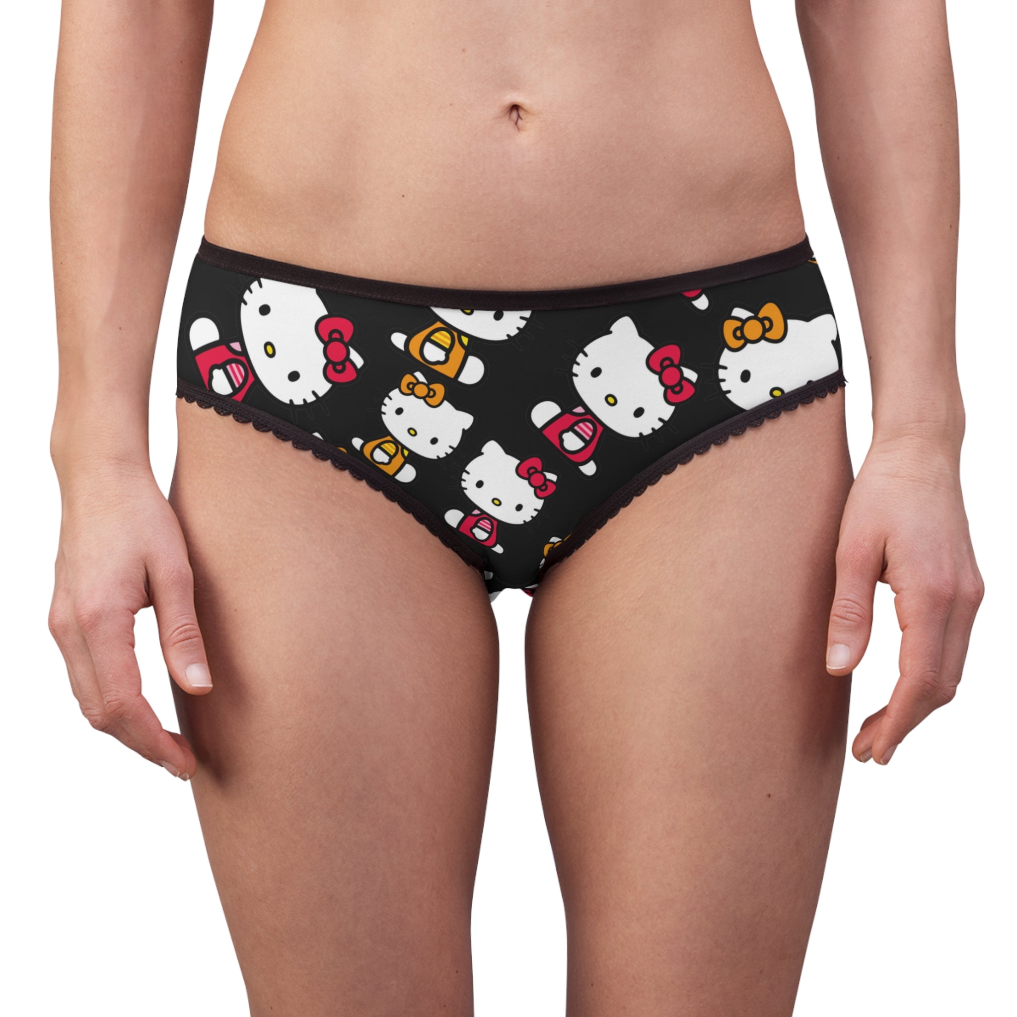 Women's briefs kitty two colors black