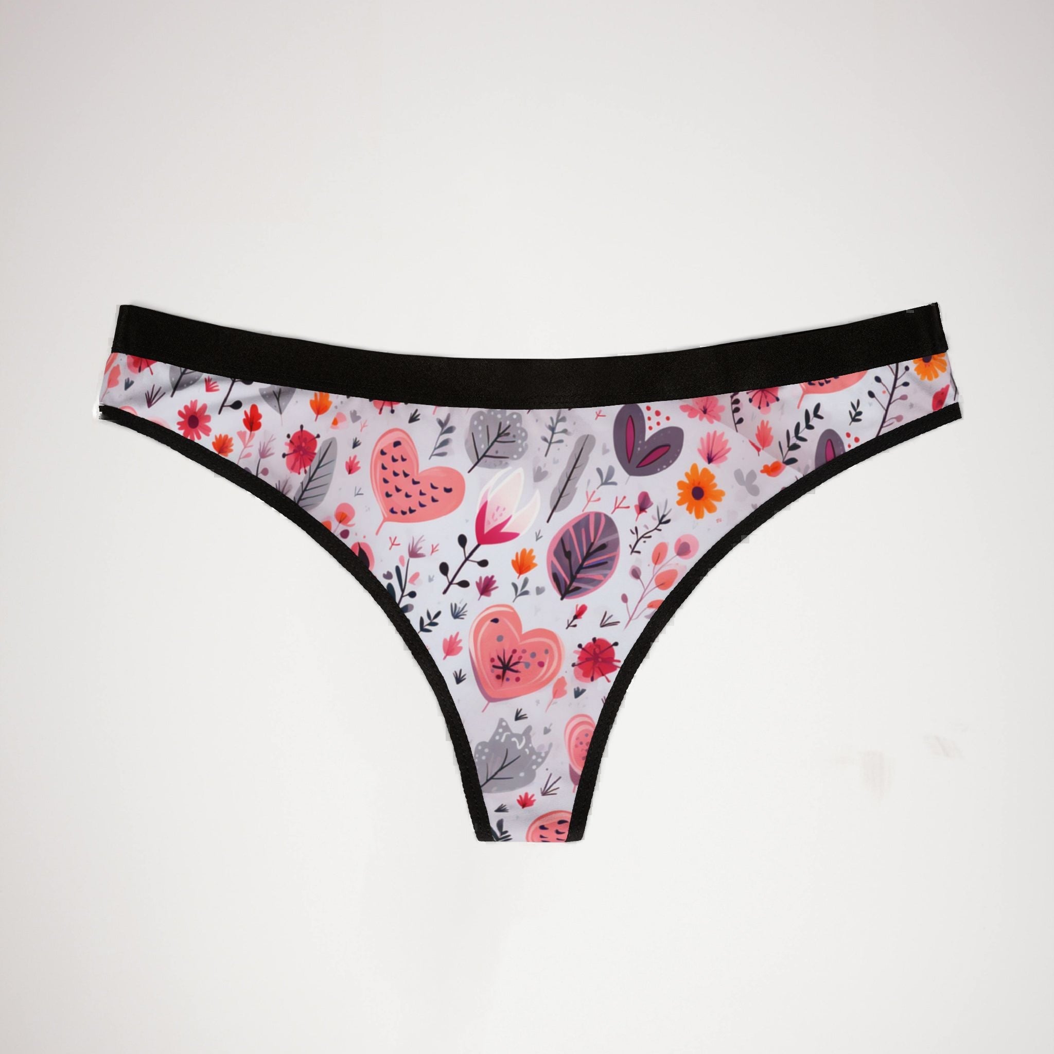 Women's thongs pastel love