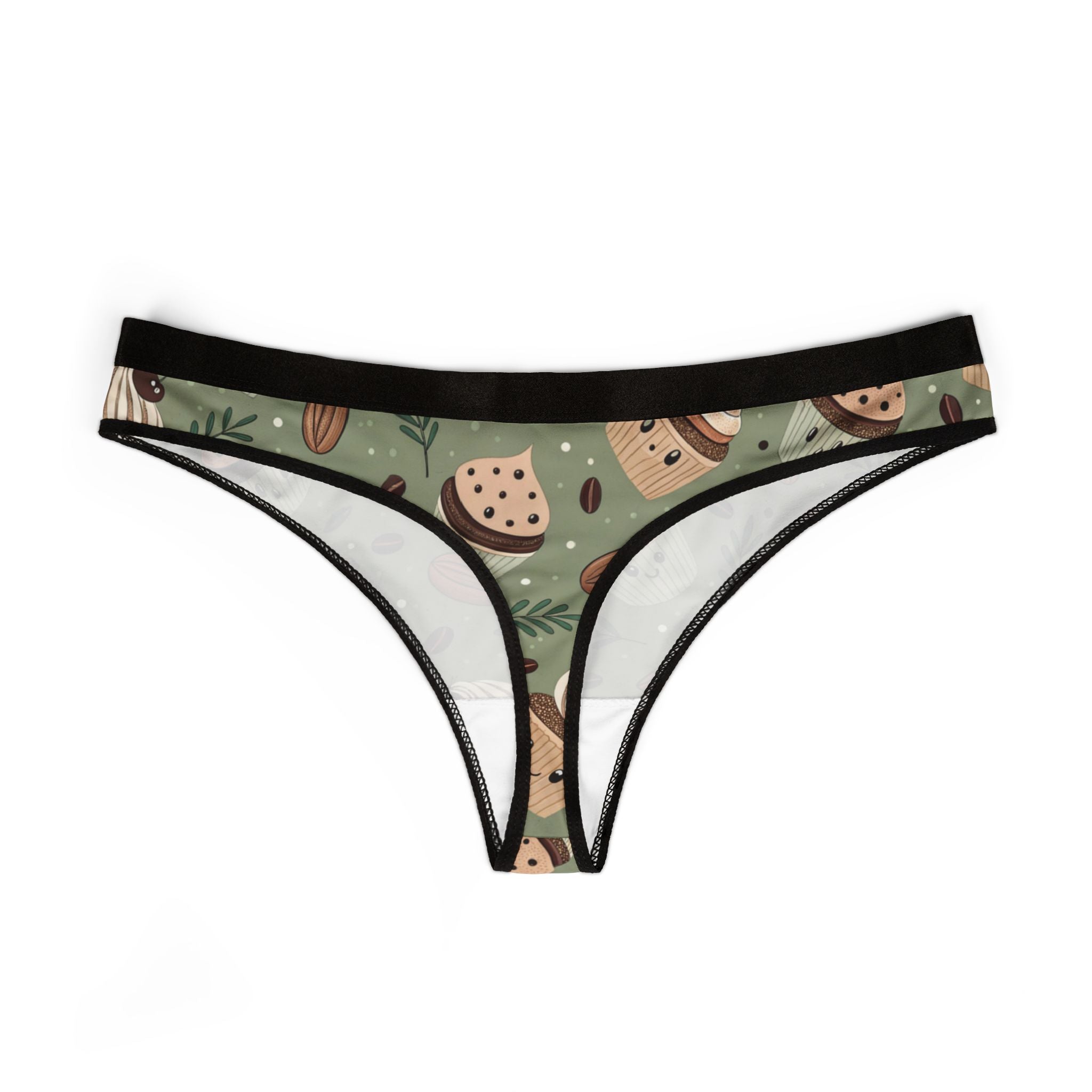 Women's thongs coffee
