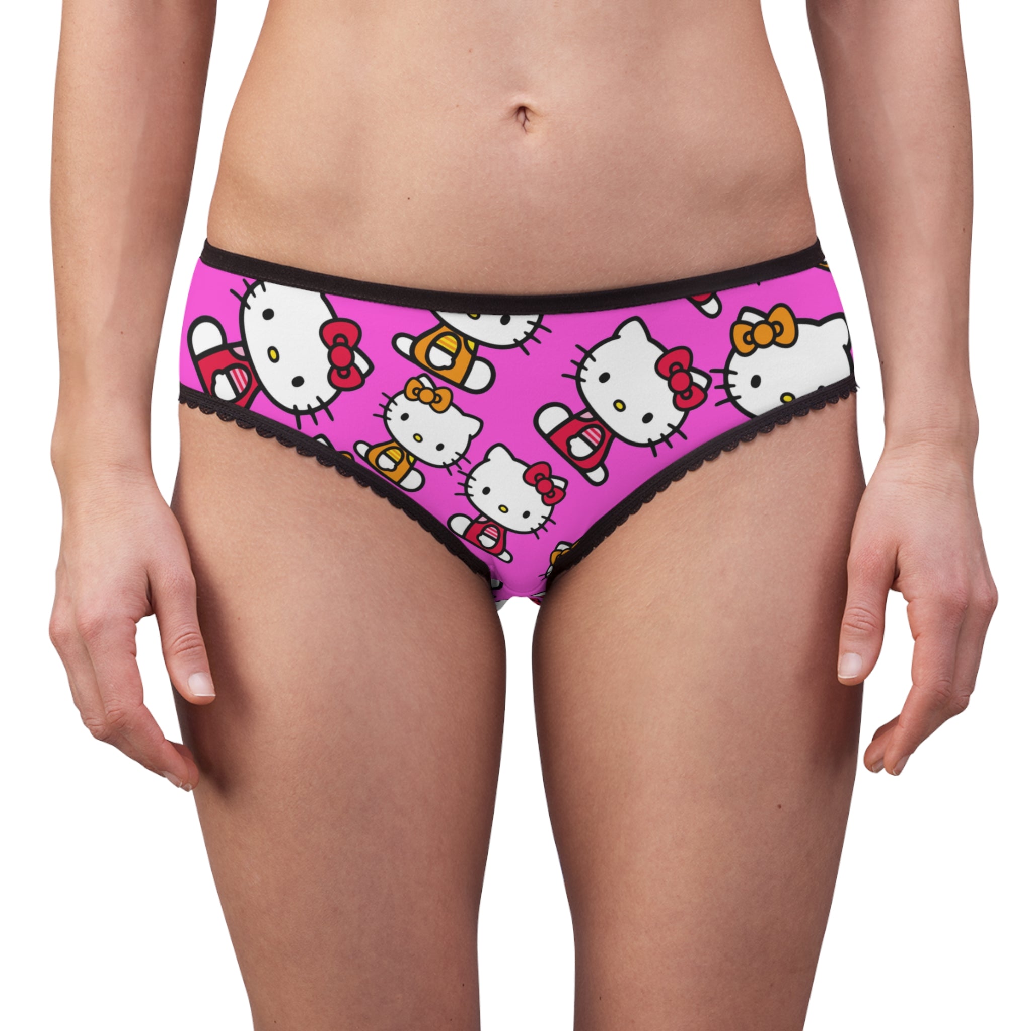 Women's briefs kitty two colors pink