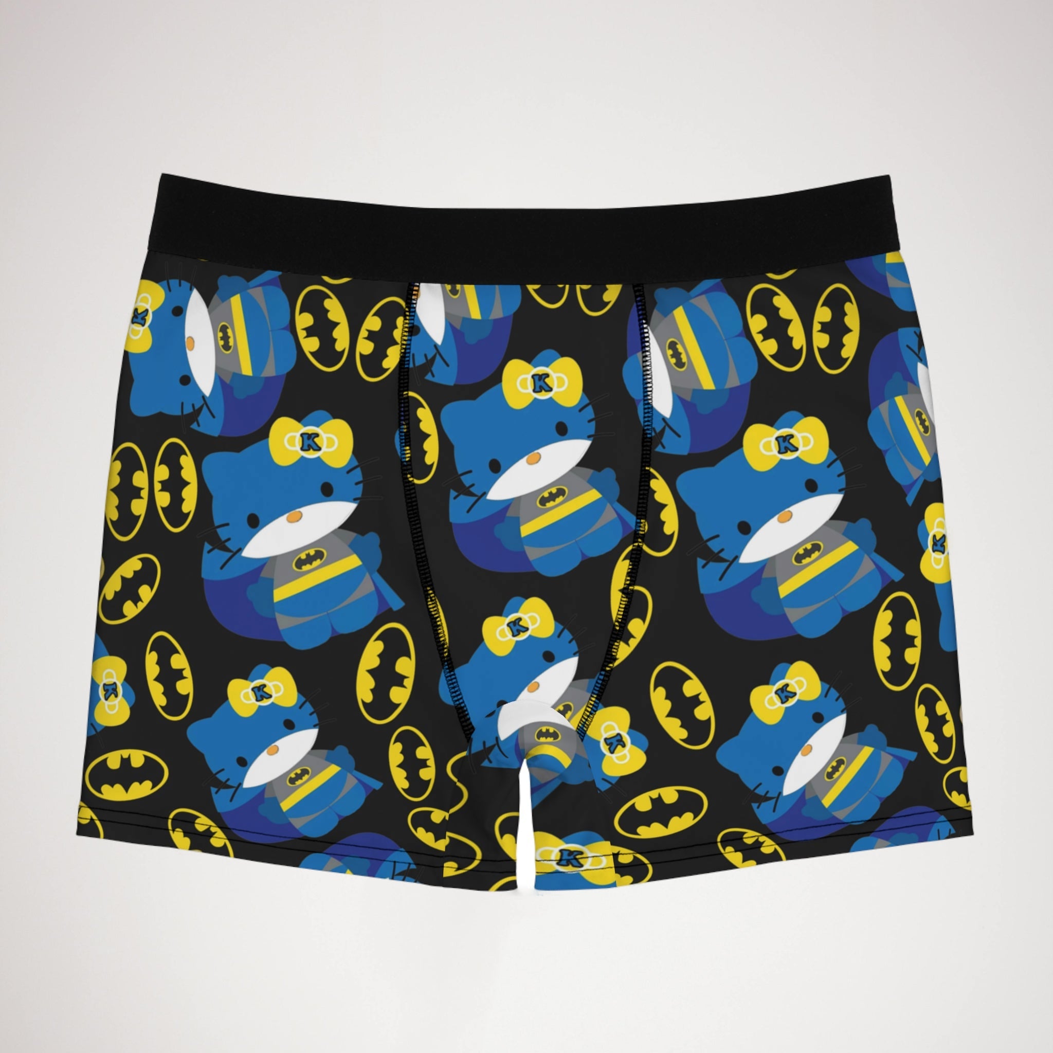 Men's boxer briefs batman kitty logo black