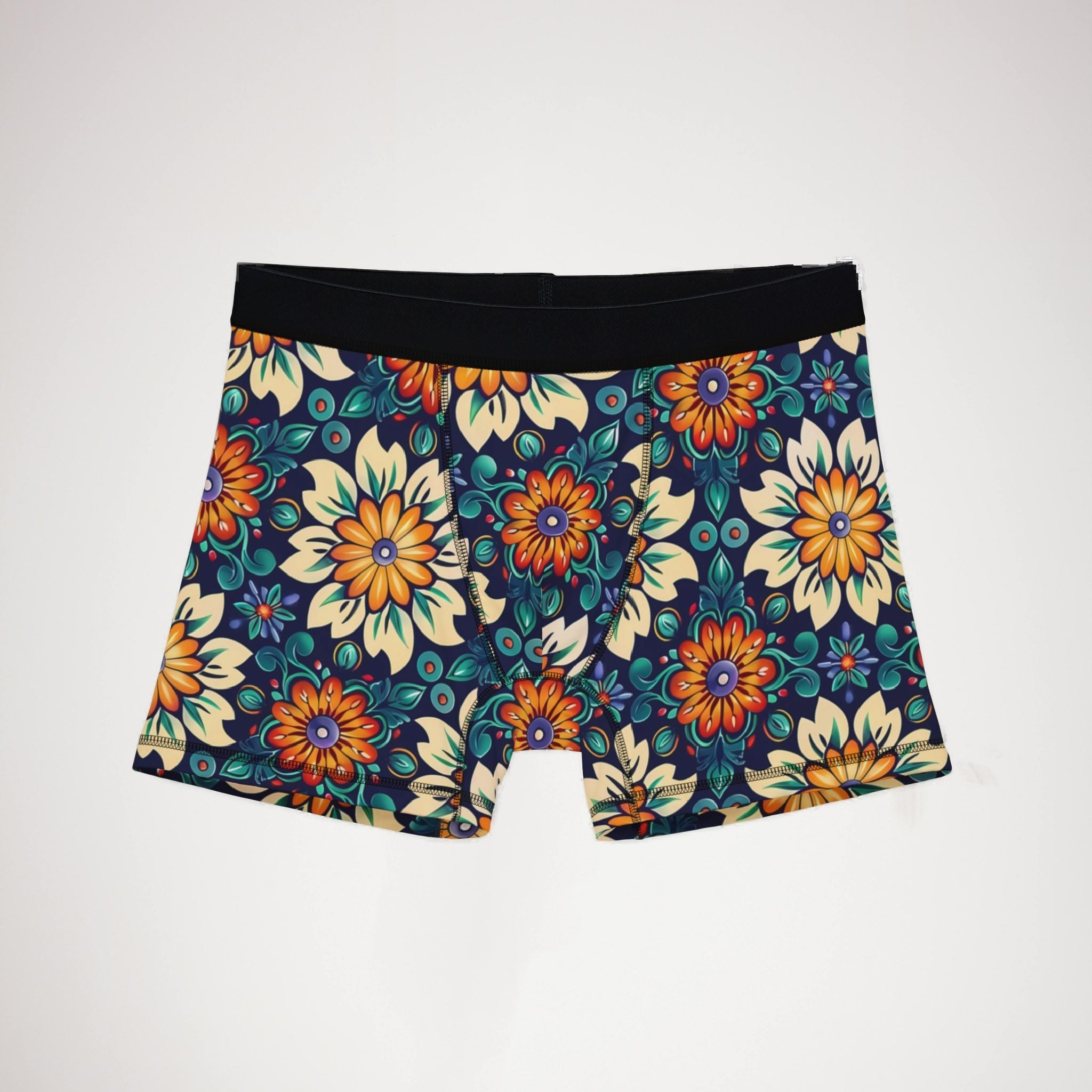 Men's boxers mexican flower one