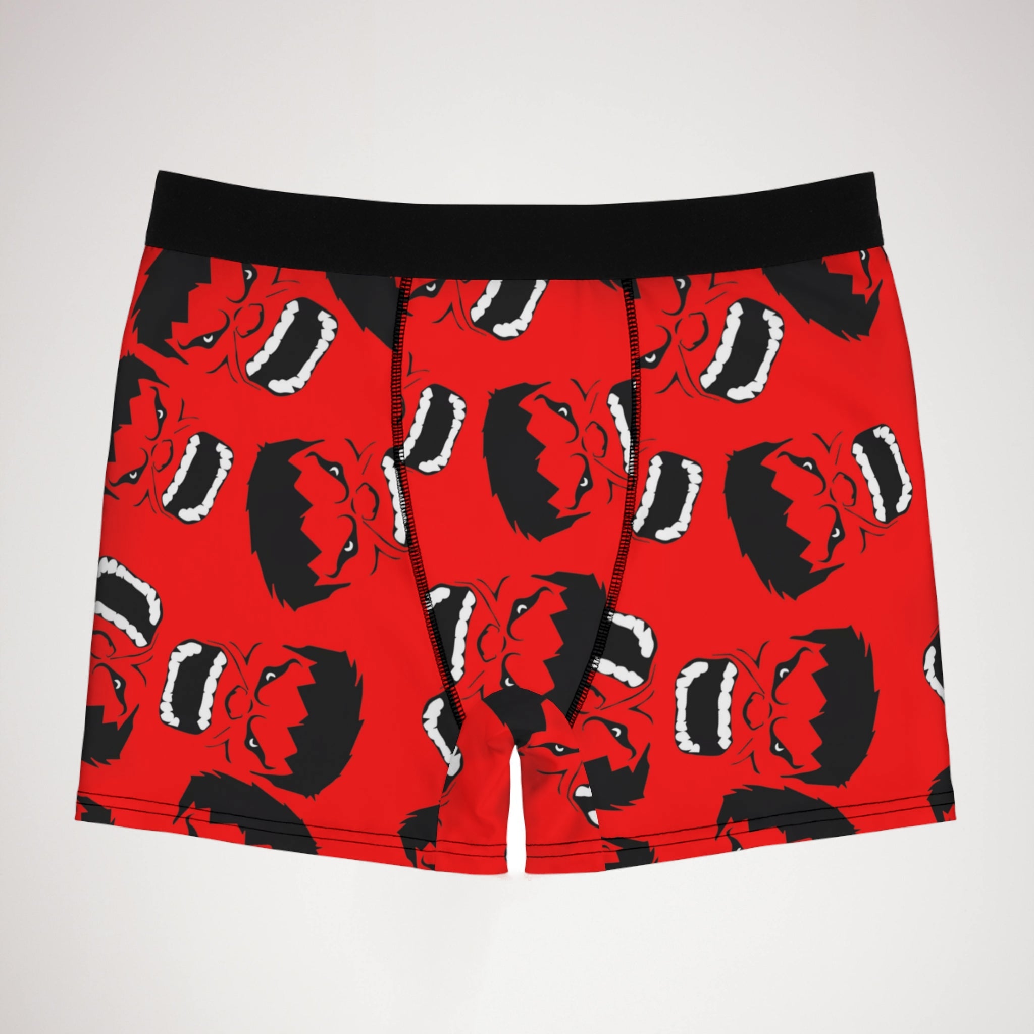 Men's boxer briefs hulk face red