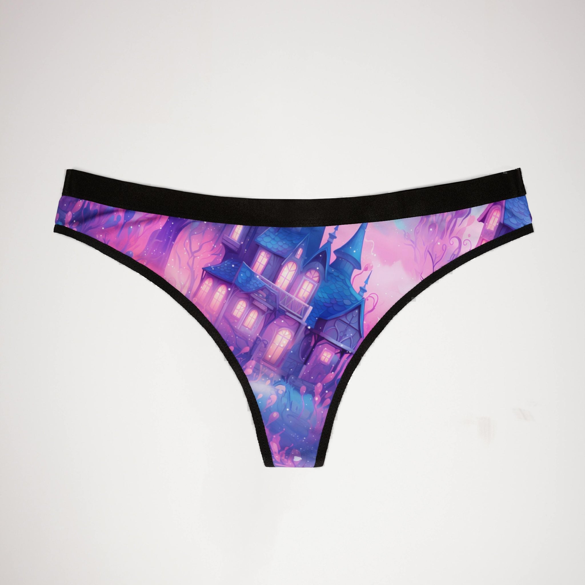 Women's thongs pastel halloween
