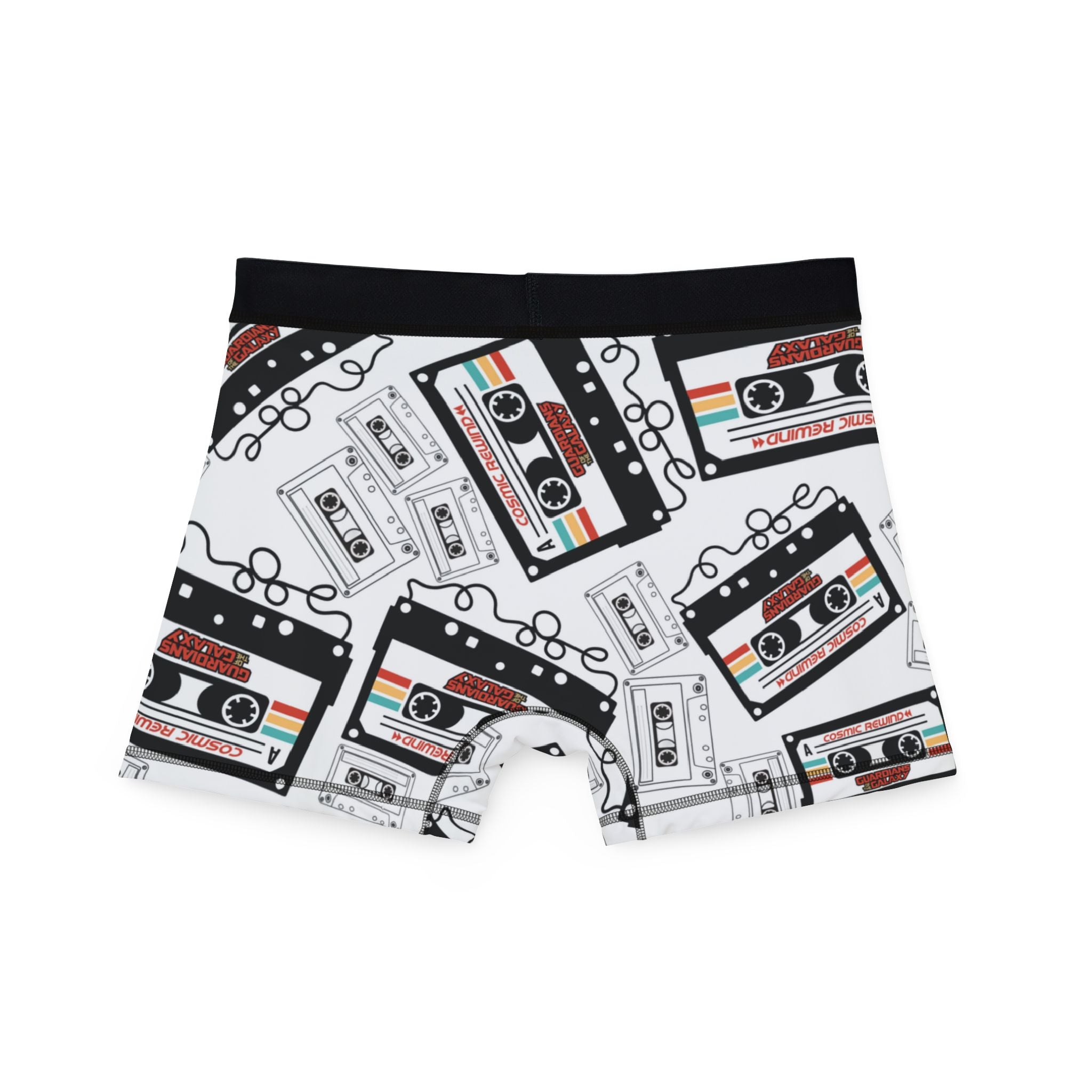 Men's boxers Cosmic Rewind Cassette white