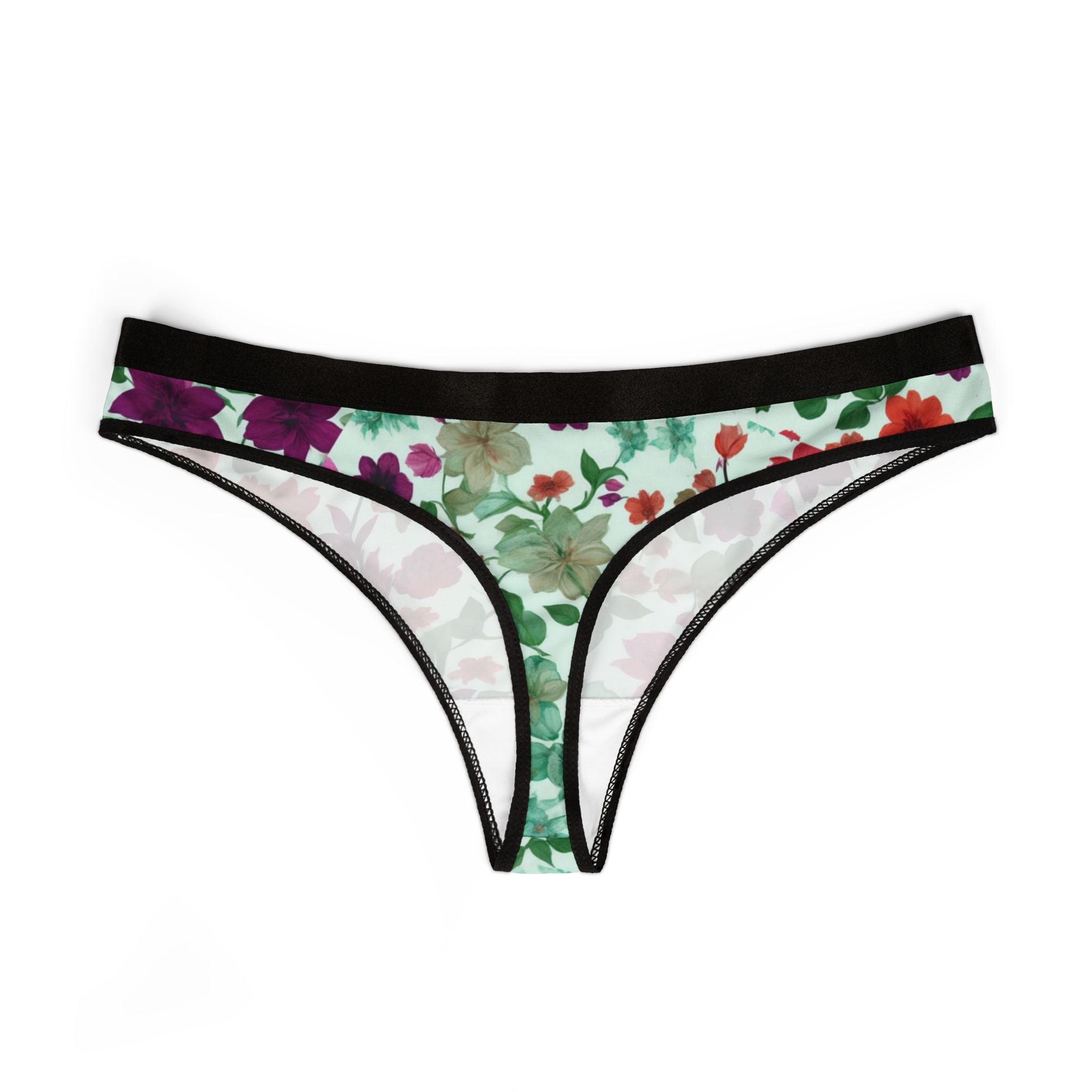 Women's thongs floral fall beautiful