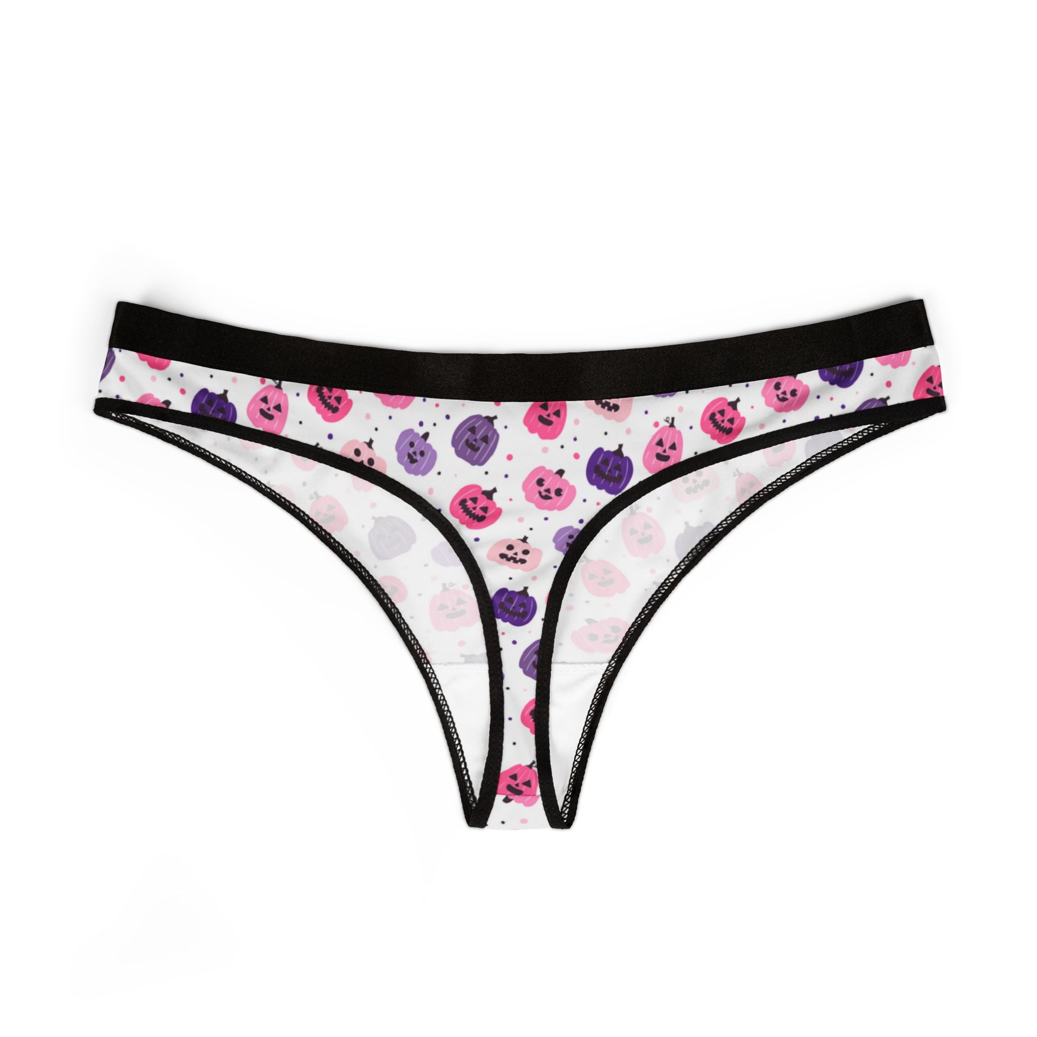 Women's thongs cute halloween extra