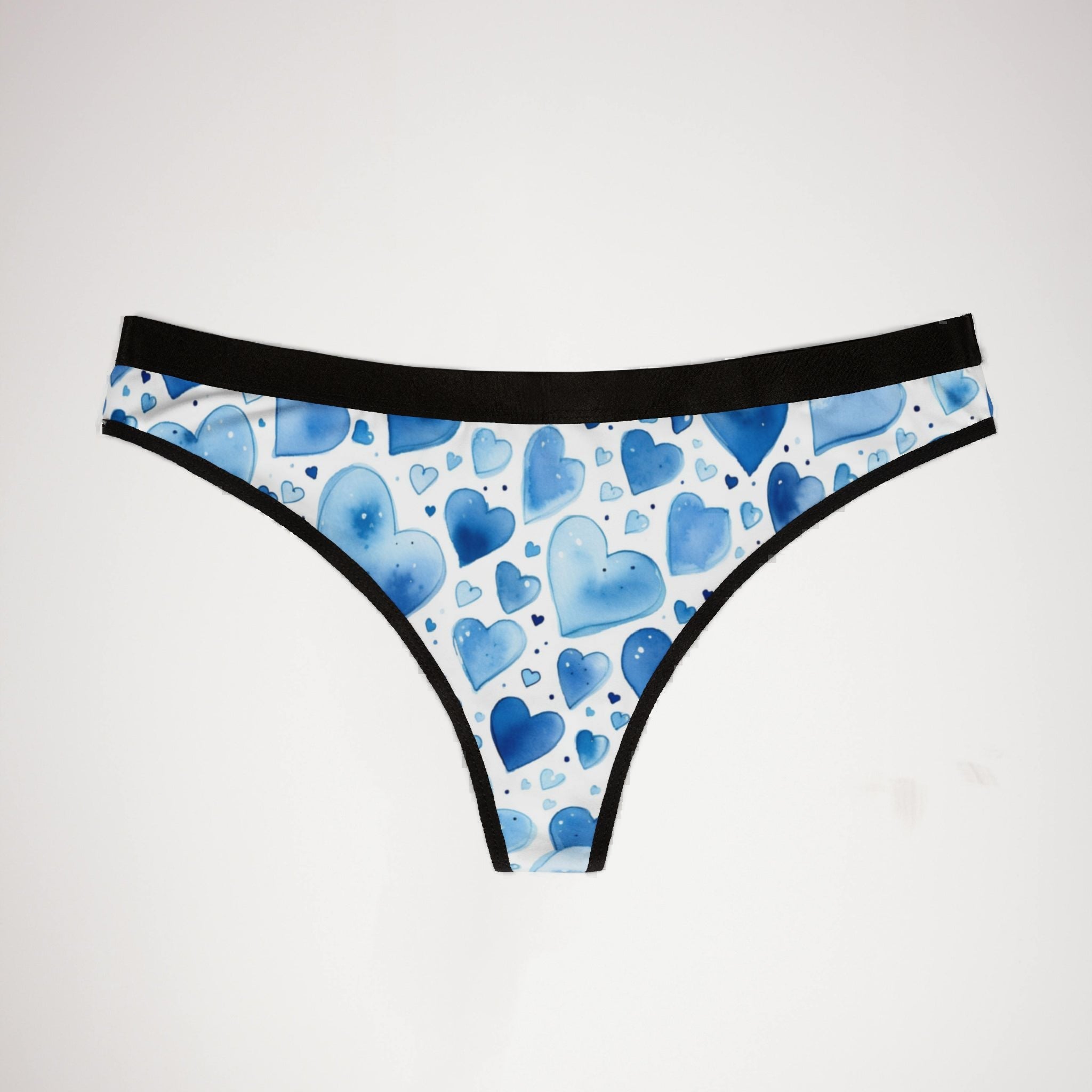 Women's thongs valentines day heart