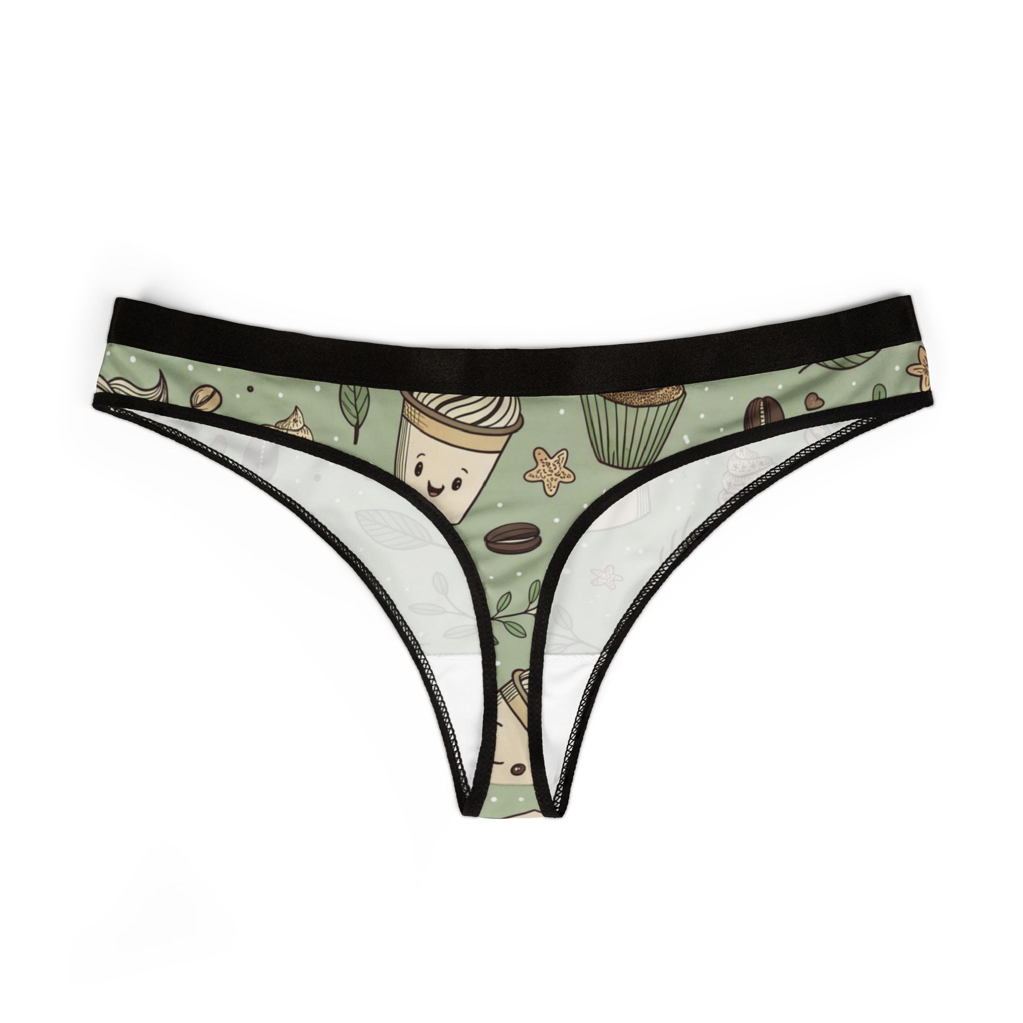 Women's thongs coffee