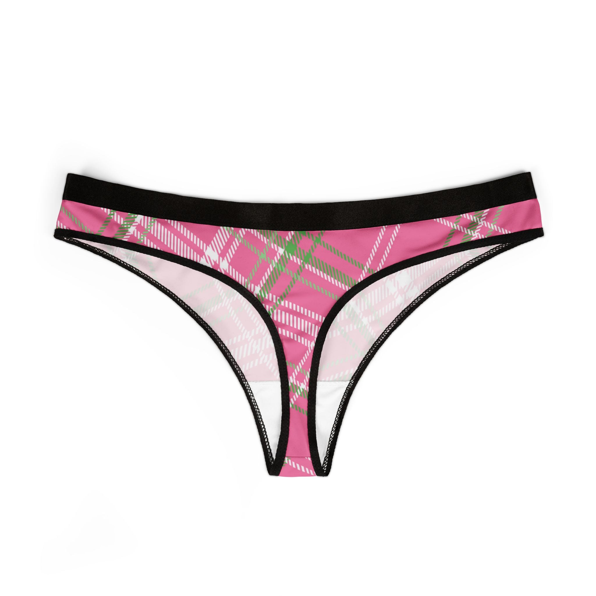 Women's thongs pink golf