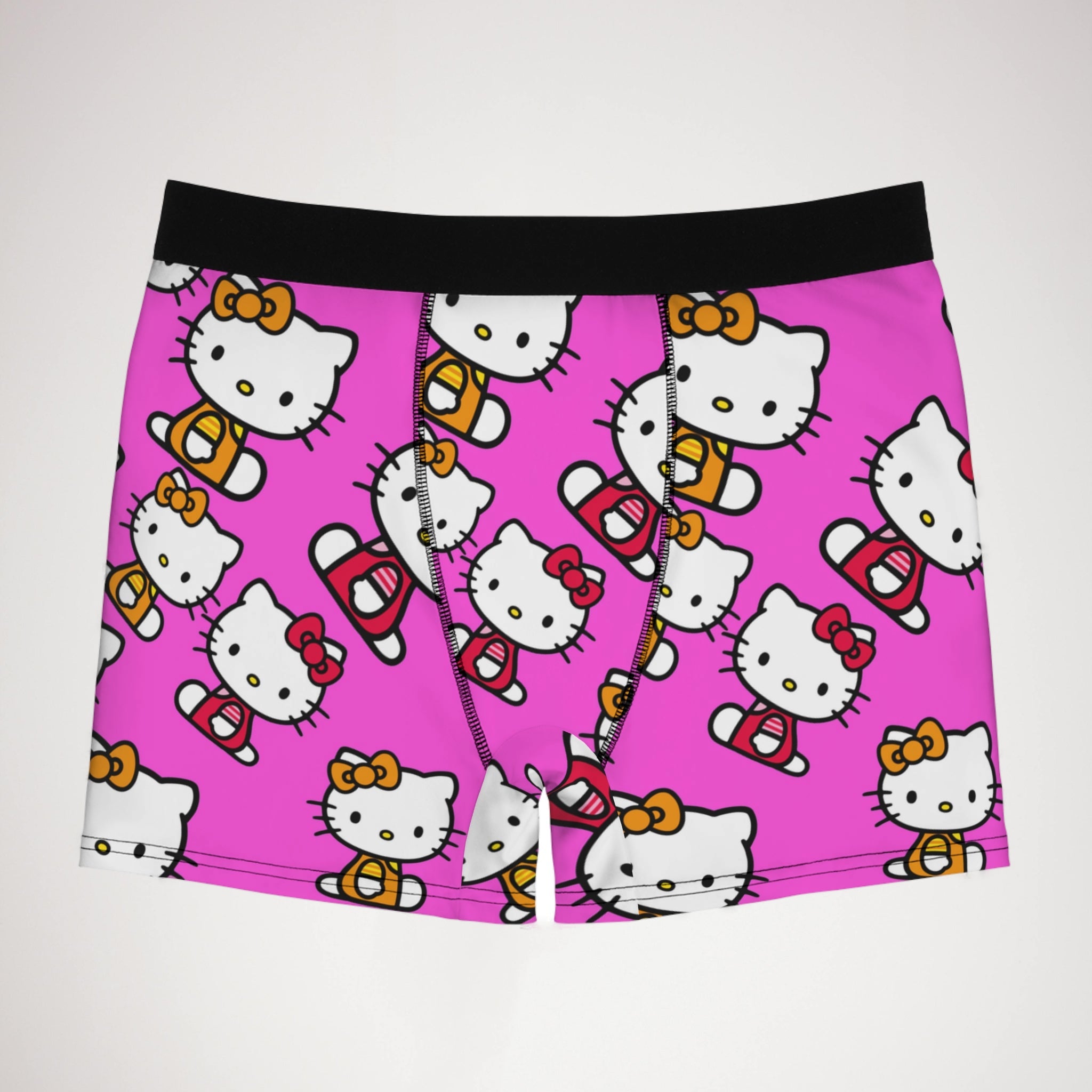 Men's boxer briefs kitty two colors pink