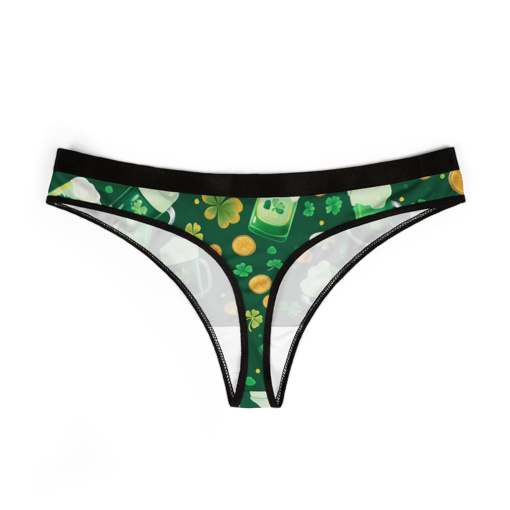 Women's thongs st patricks day