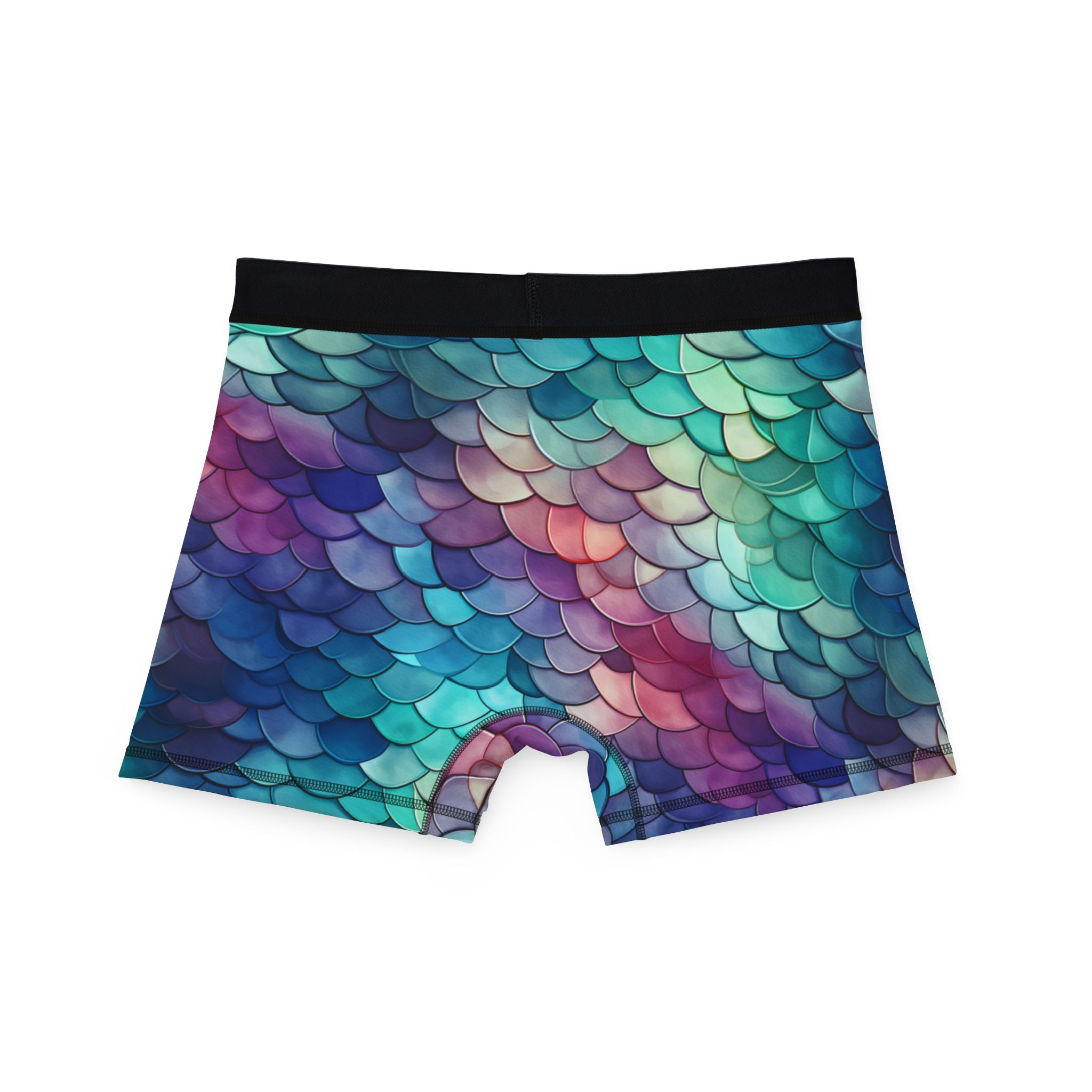 Men's boxers mermaid scales